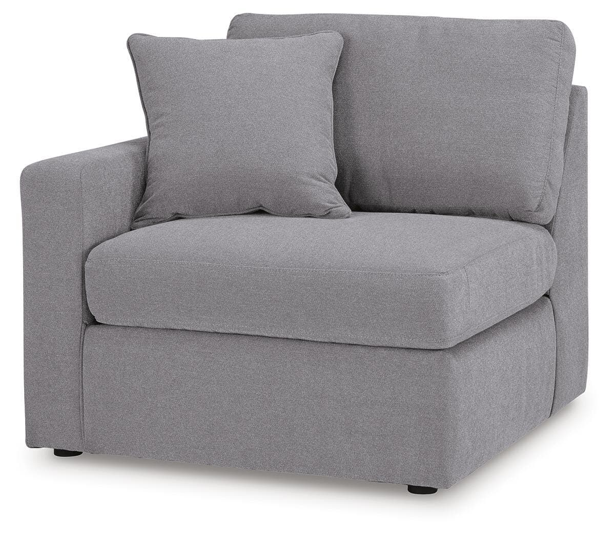 Modmax 3-Piece Sectional — Black/Gray — view 6
