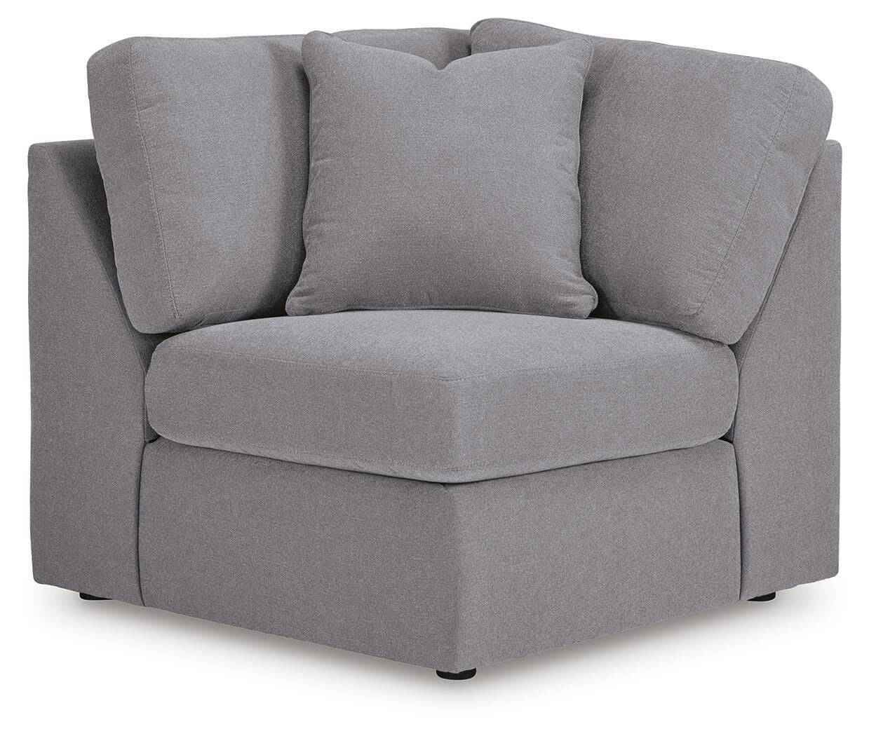 Modmax 6-Piece Sectional — Black/Gray — view 4