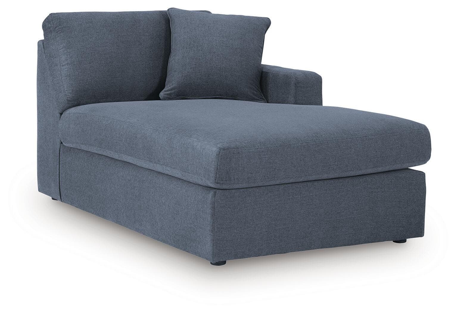 Modmax 4-Piece Sectional with Chaise — Black/Gray — view 2