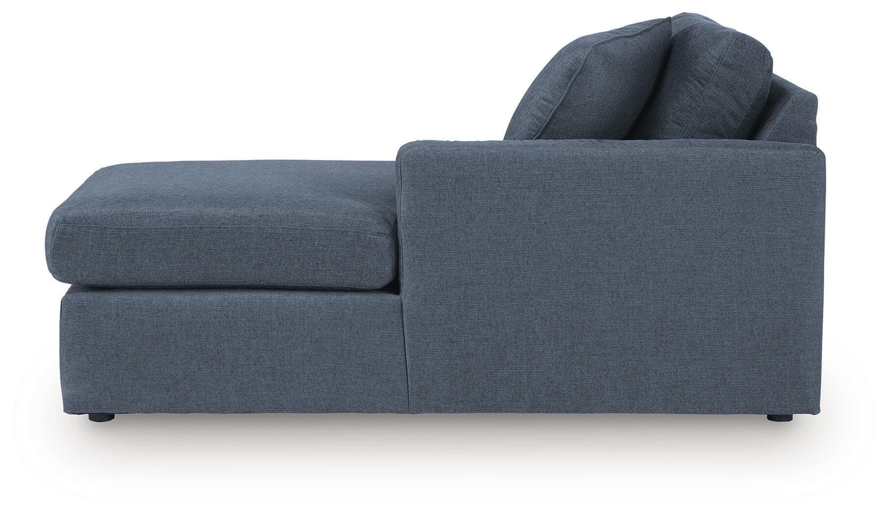 Modmax 4-Piece Sectional with Chaise — Black/Gray — view 3