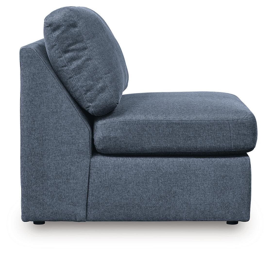 Modmax 4-Piece Sectional with Chaise — Black/Gray — view 8