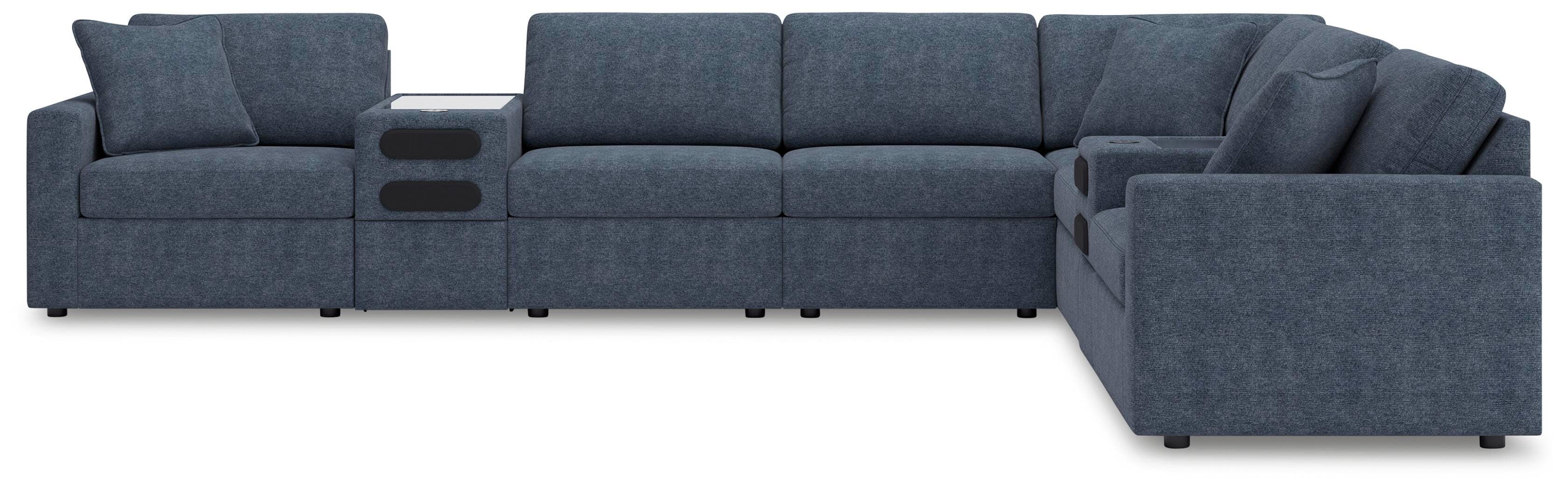 Modmax 8-Piece Sectional — Blue — view 3