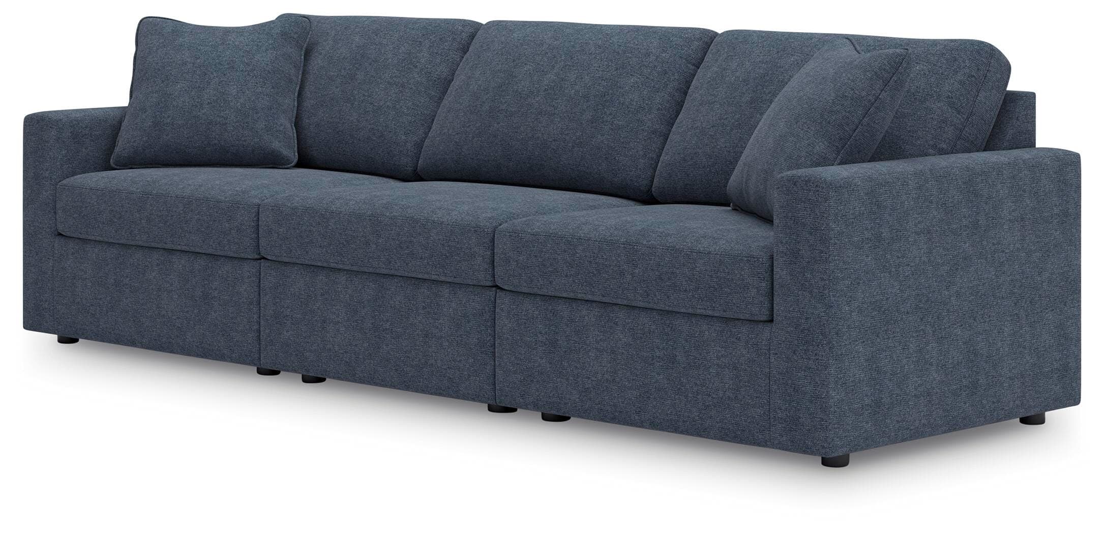 Modmax 3-Piece Sectional — Blue — view 3