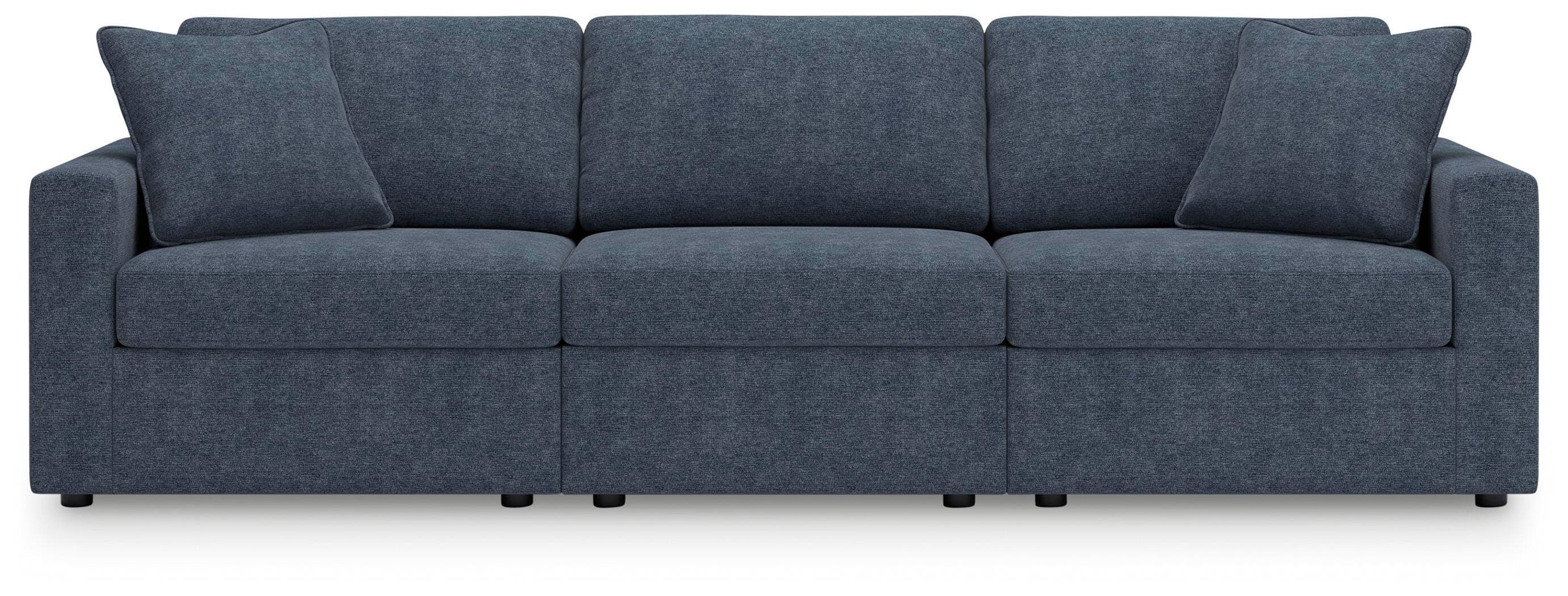 Modmax 3-Piece Sectional — Blue — view 4