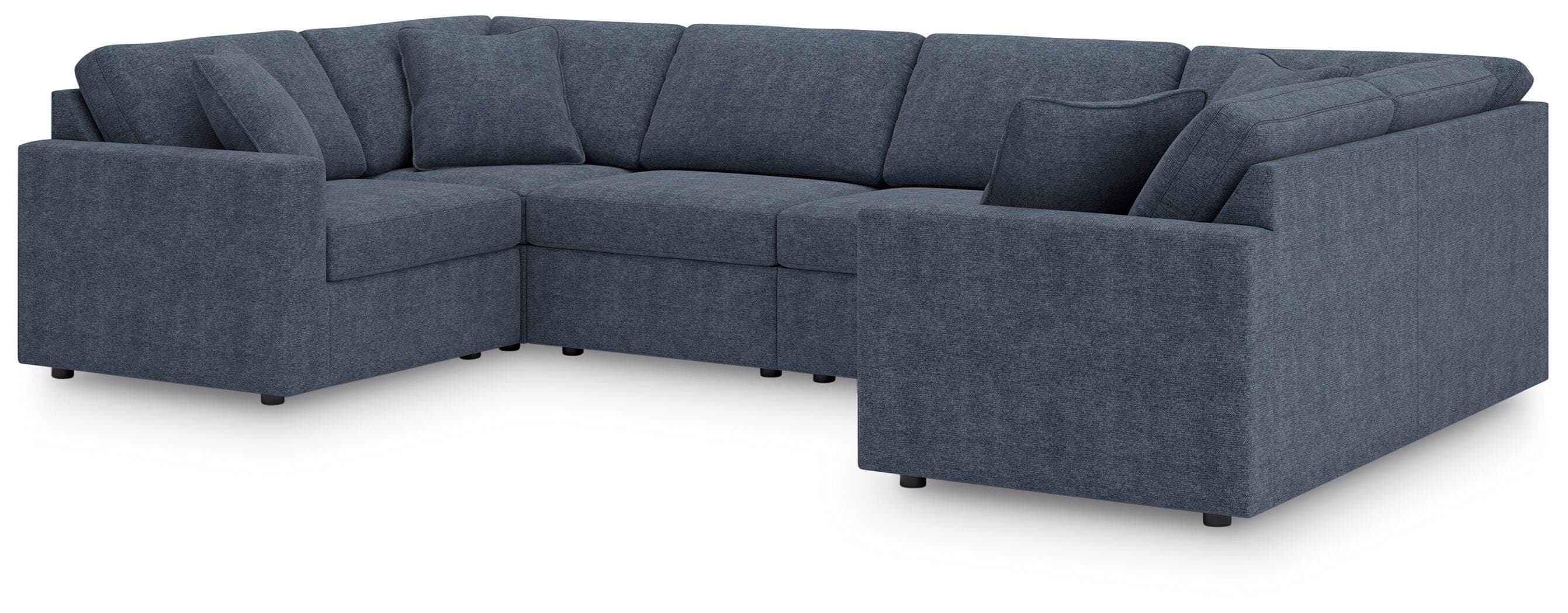 Modmax 6-Piece Sectional — Blue — view 2