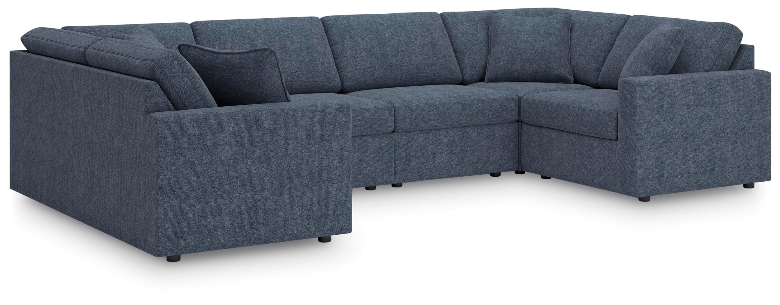 Modmax 6-Piece Sectional — Blue — view 3