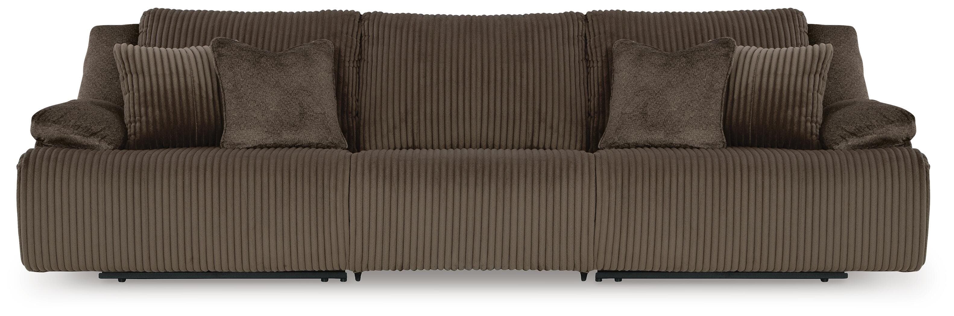 Top Tier 3-Piece Reclining Sectional Sofa