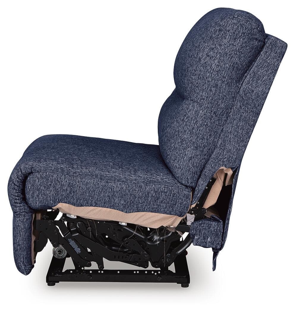 Acklen Place 3-Piece Power Reclining Sectional — Navy — view 6