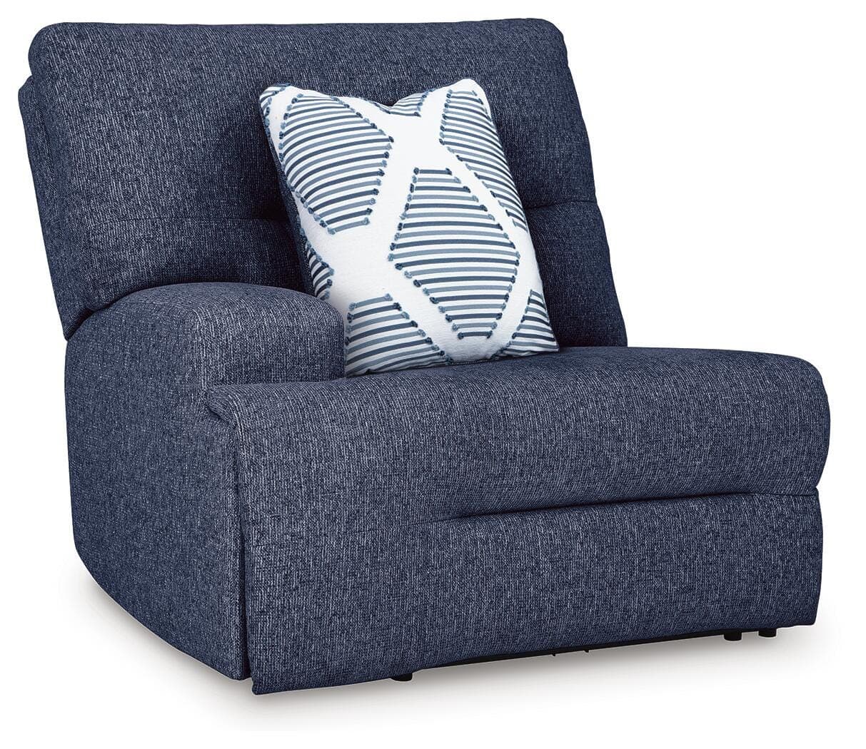 Acklen Place 3-Piece Power Reclining Sectional — Navy — view 8