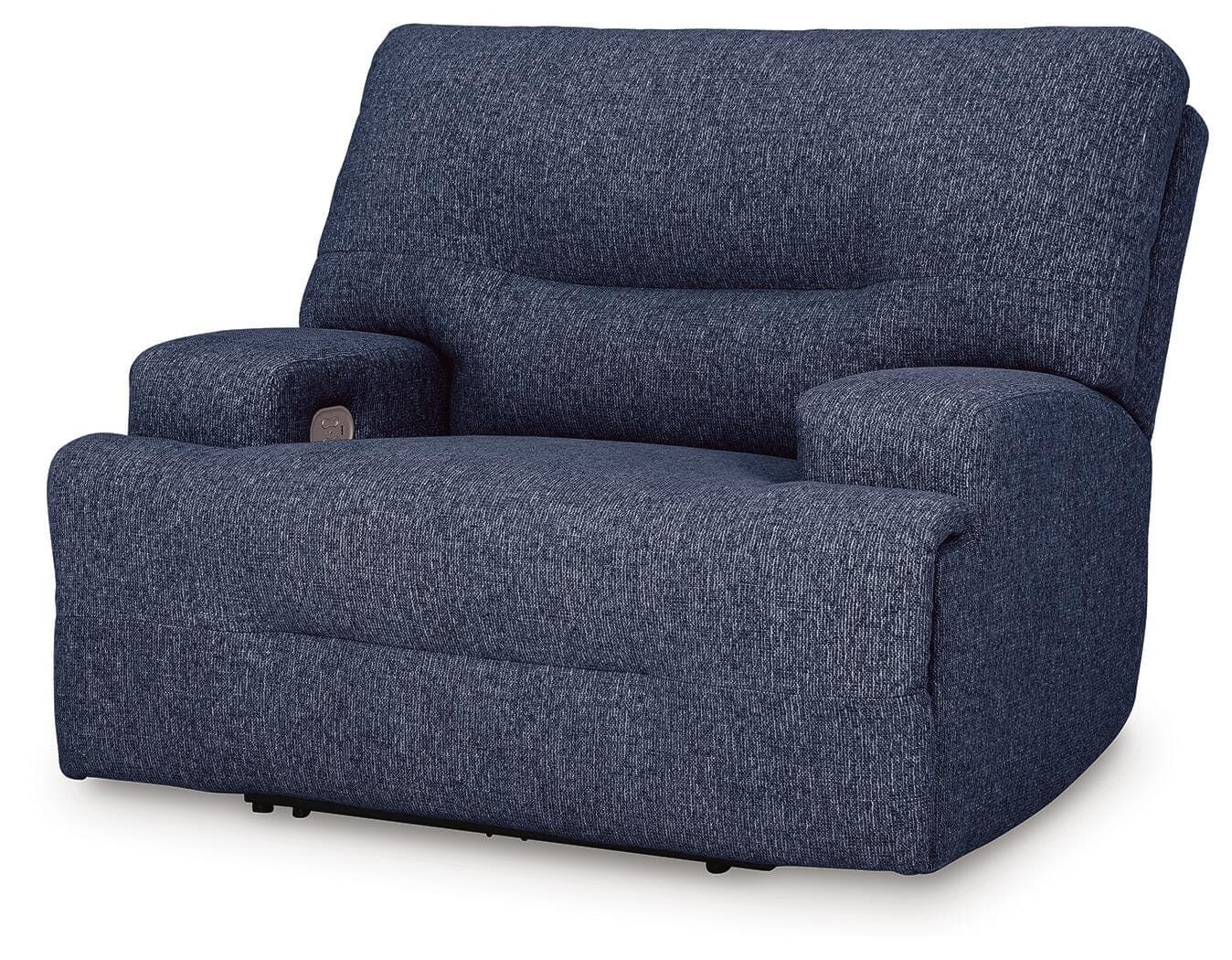 Acklen Place Oversized Power Recliner — Blue — view 5