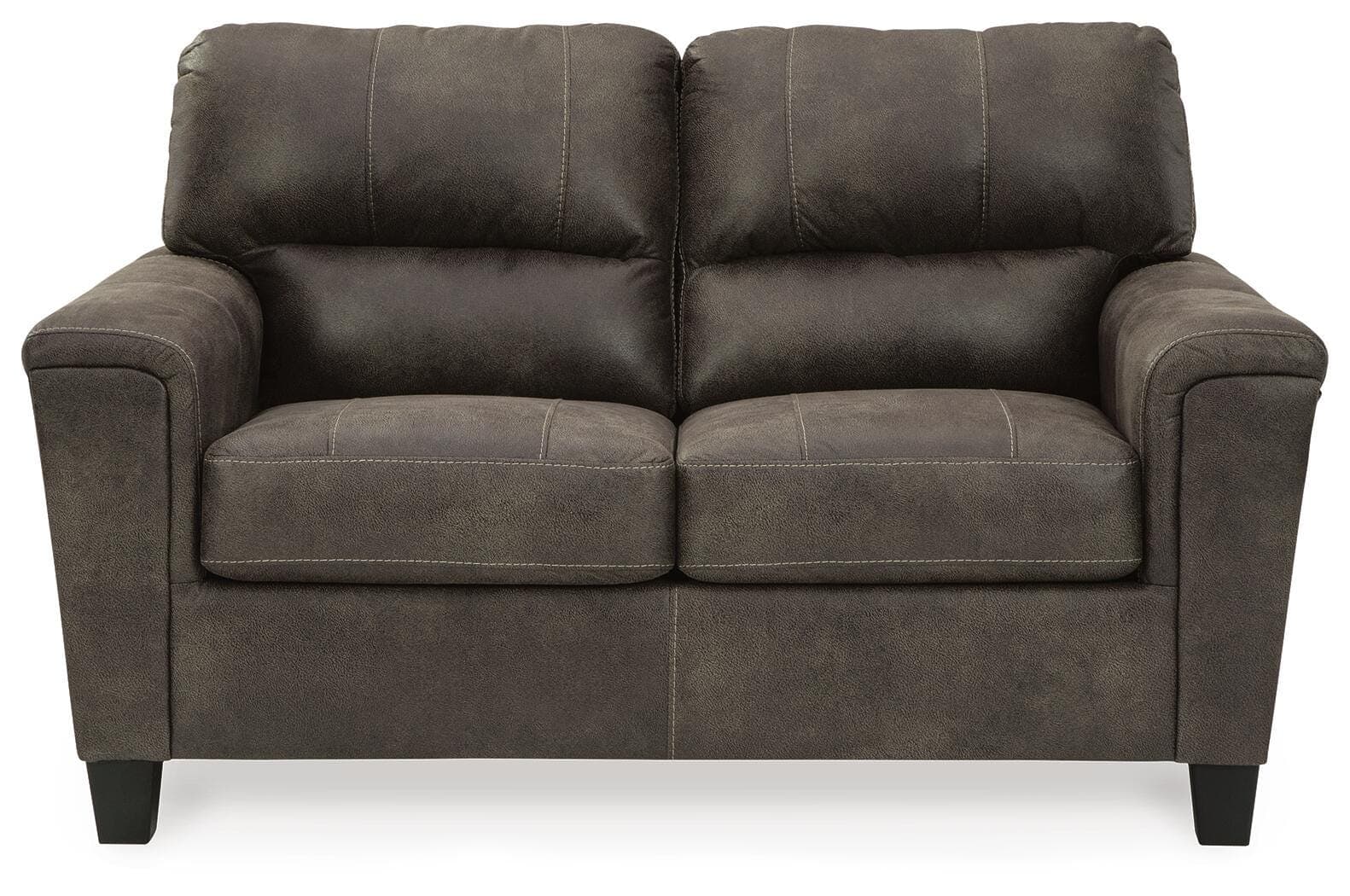 Navi Loveseat — Black/Gray — view 5
