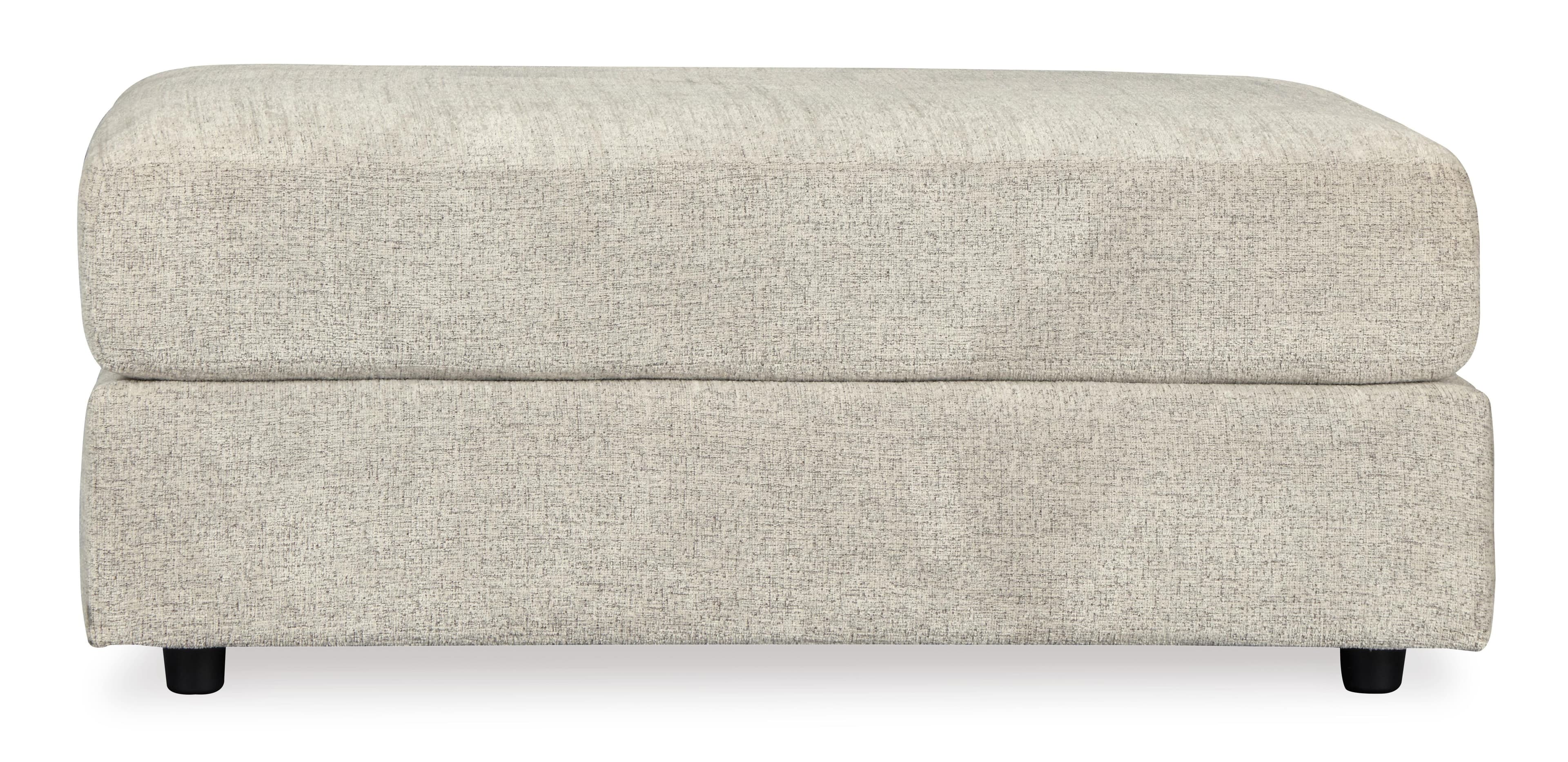 Soletren Oversized Ottoman — White — view 3