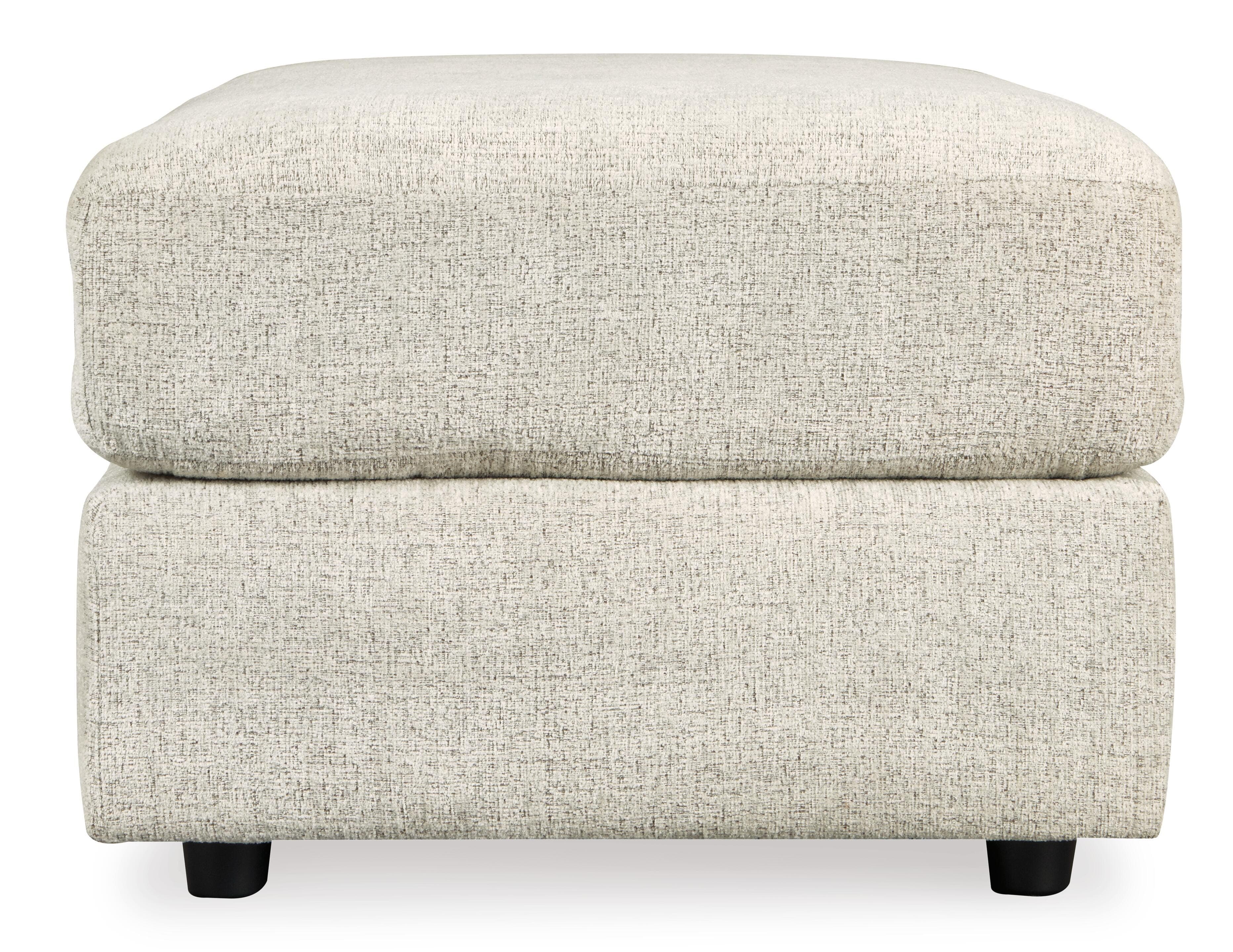 Soletren Oversized Ottoman — White — view 5