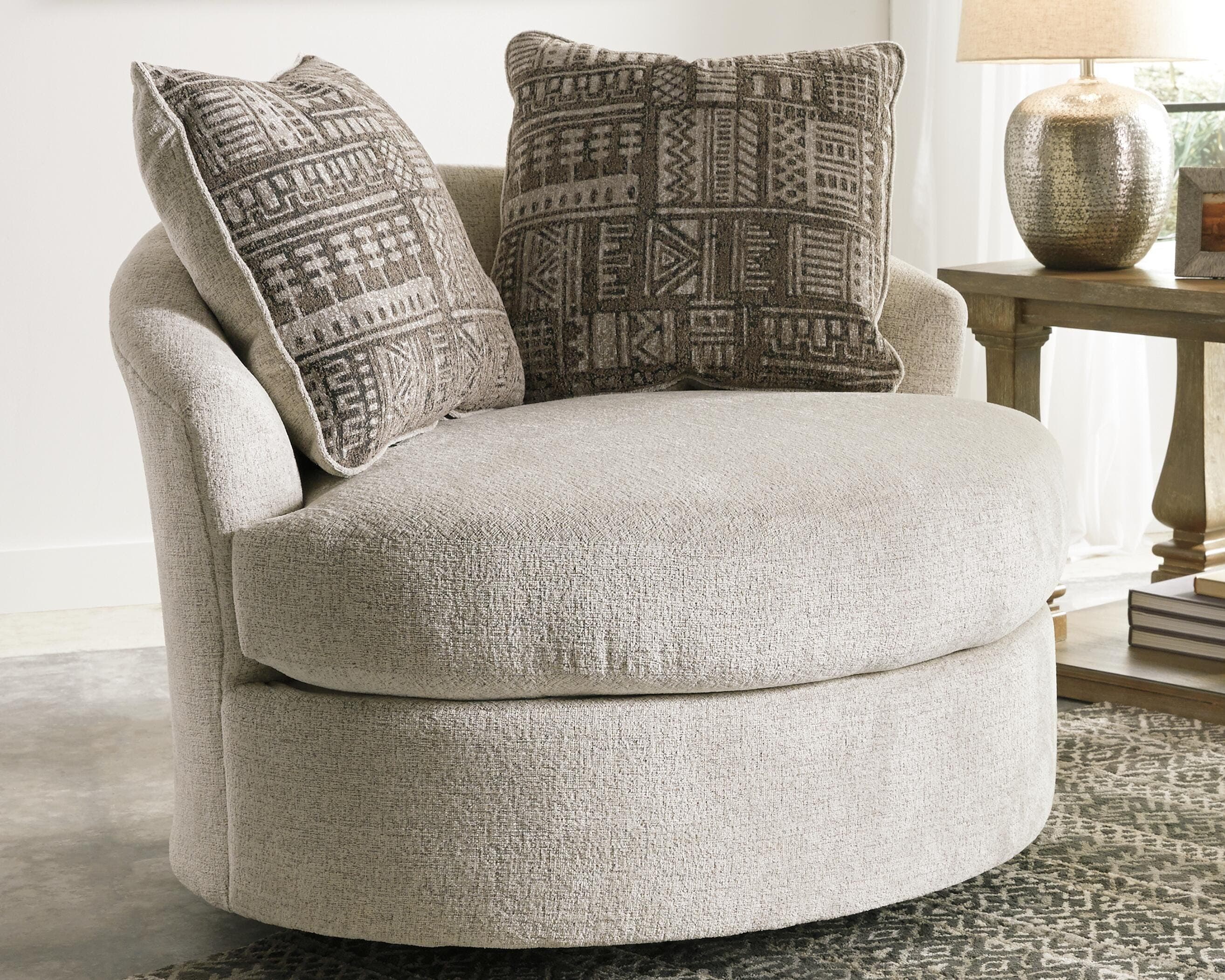 Soletren Accent Chair — White — view 2