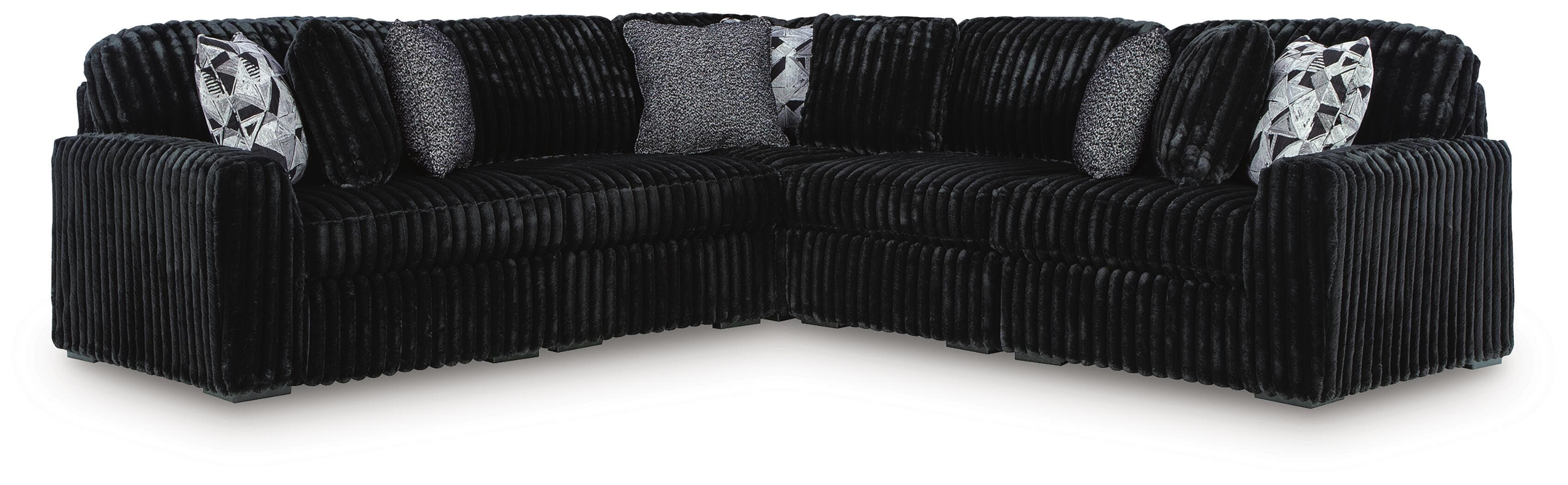 Midnight-Madness 5-Piece Sectional