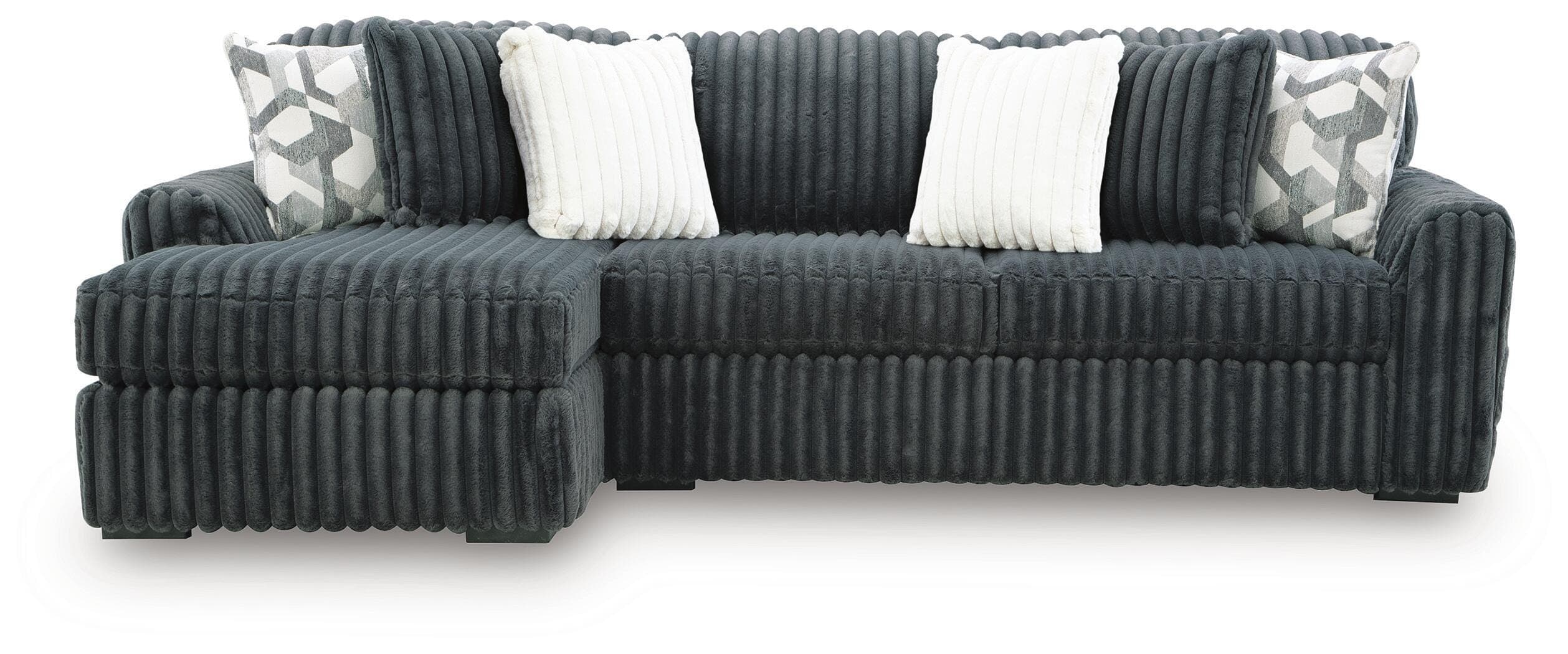 Midnight-Madness 2-Piece Sectional Sofa Chaise