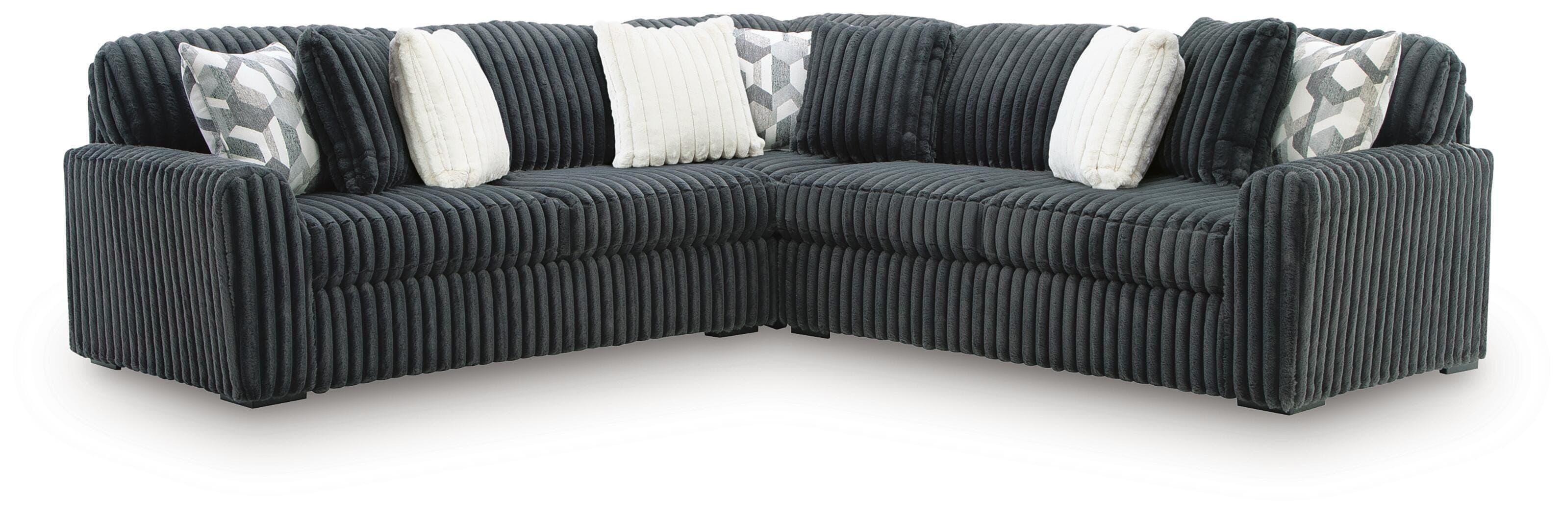 Midnight-Madness 3-Piece Sectional