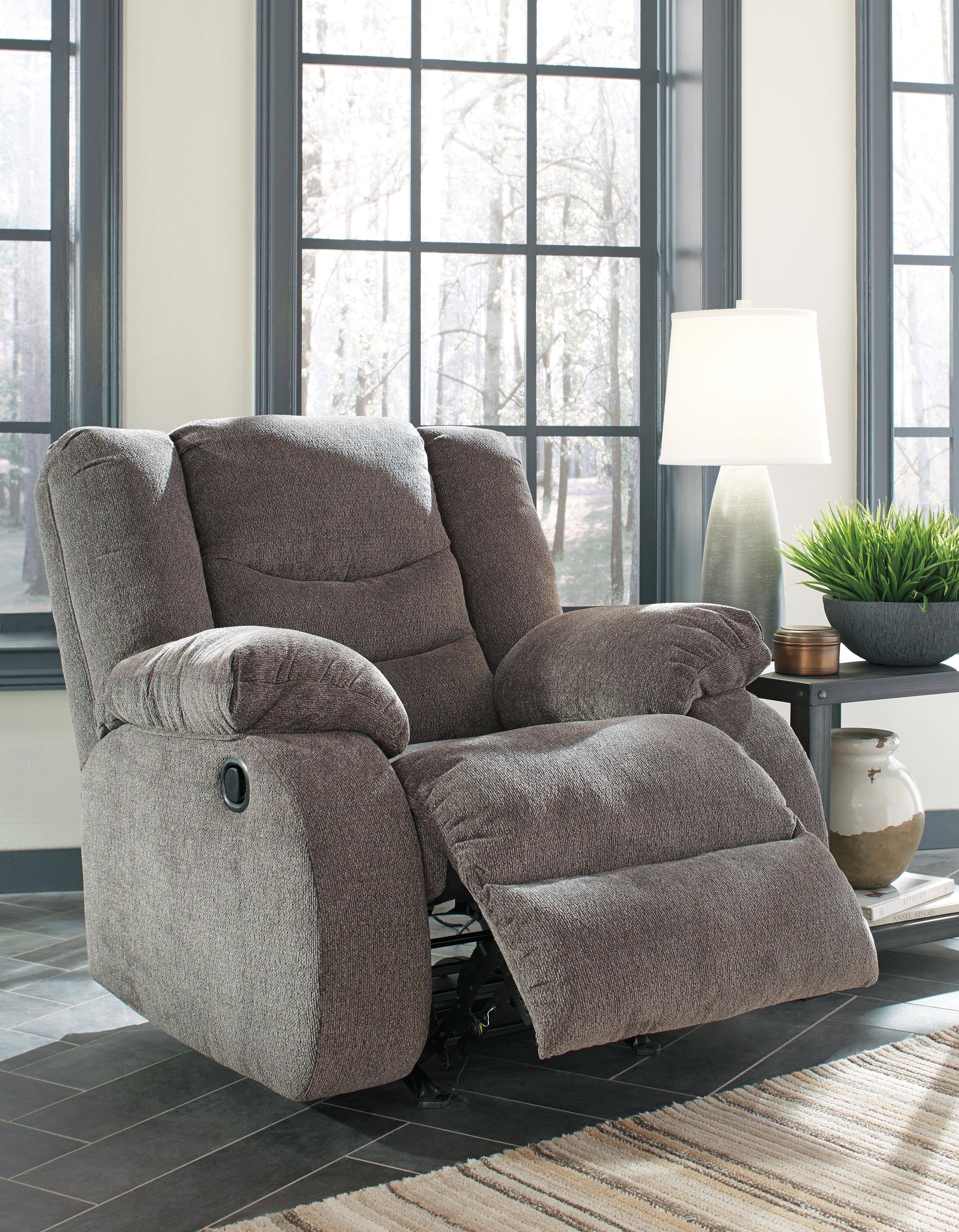 Tulen Recliner — Black/Gray — view 5