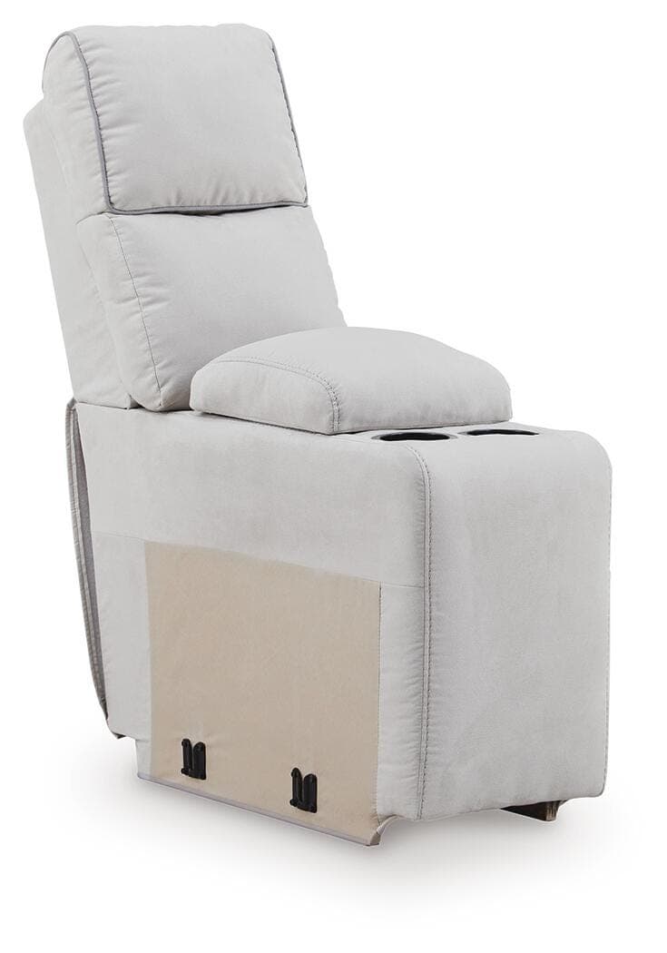 Grafton Pike 5-Piece Power Reclining Sectional — Pearl/Ash — view 4