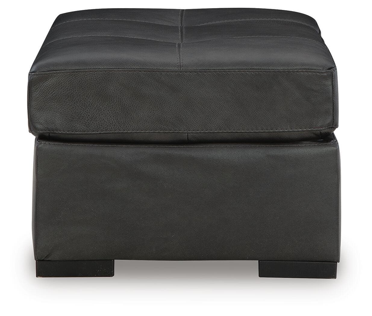 Brindley Pier Oversized Accent Ottoman — Black/Gray — view 4