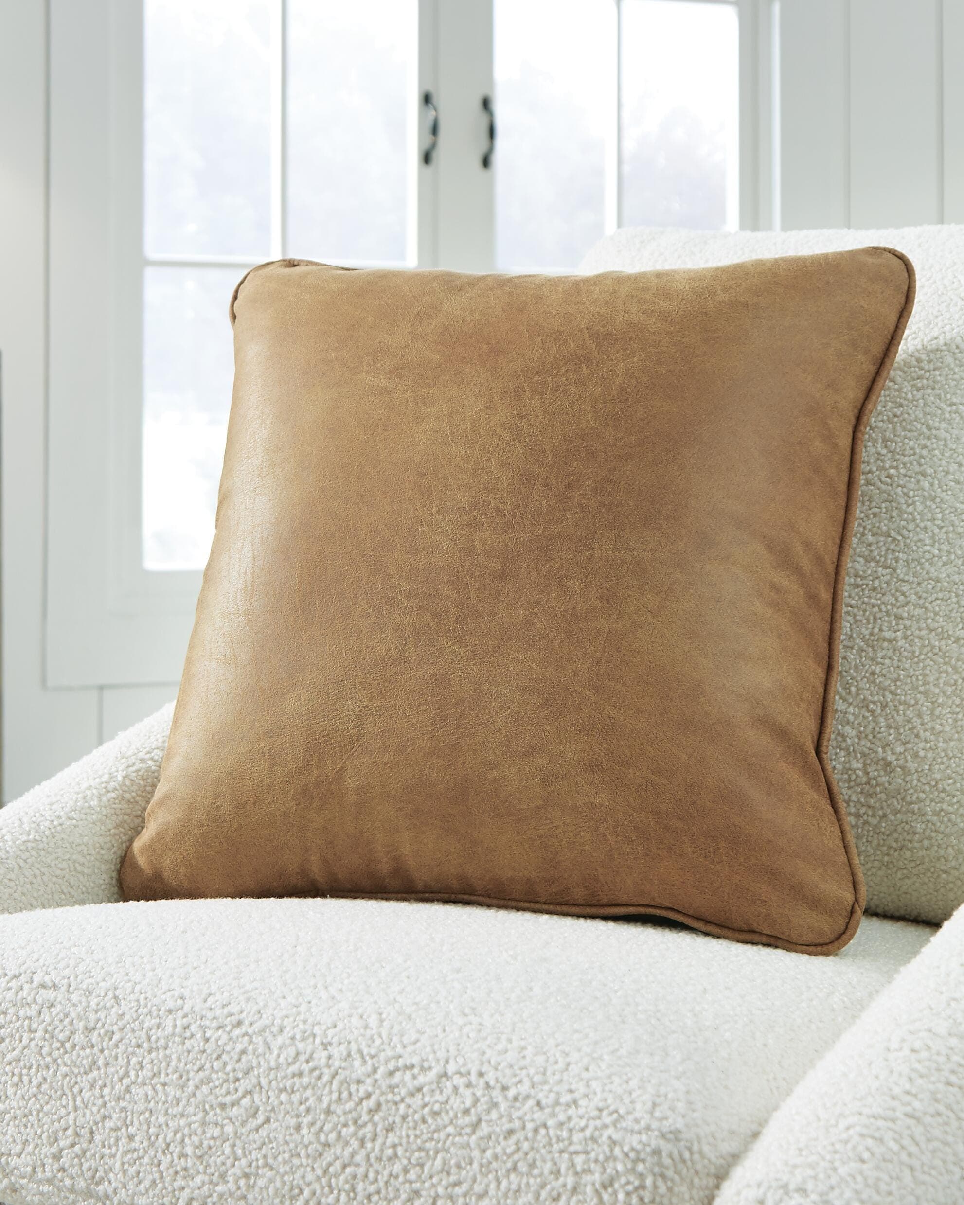 Cortnie Pillow (Set of 4) — Brown/Beige — view 2
