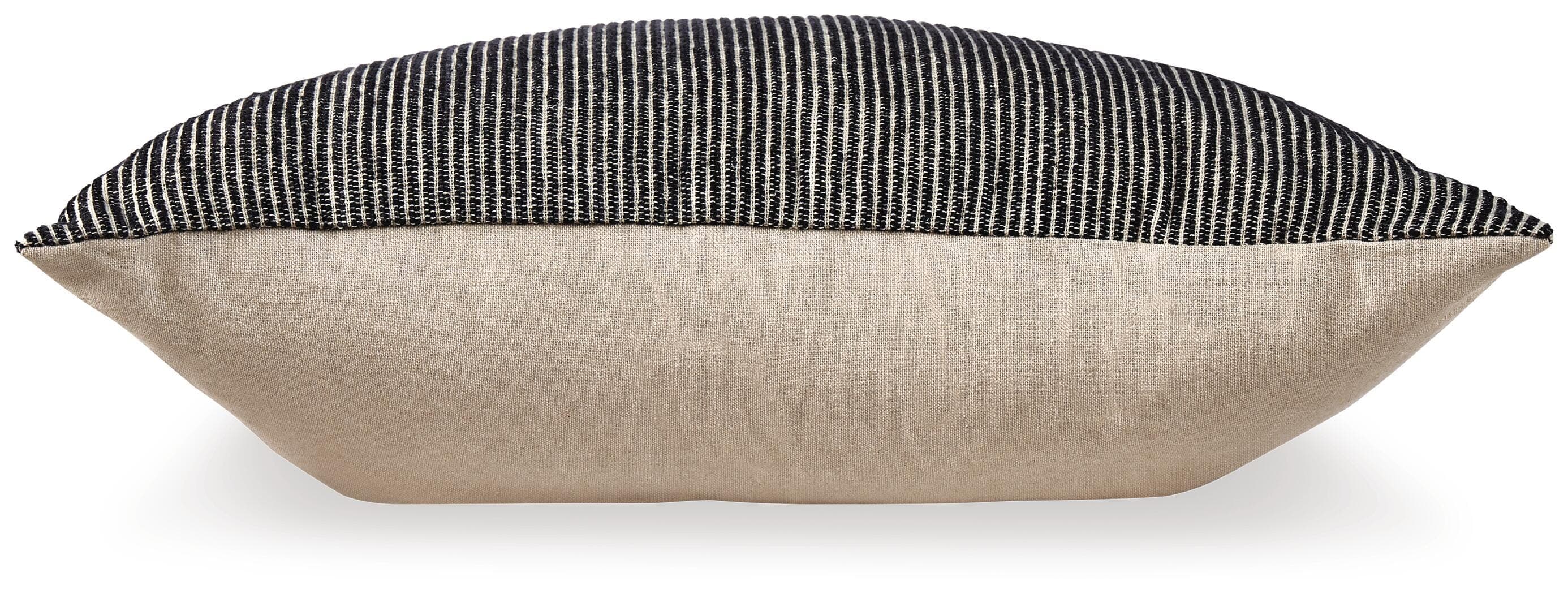 Edelmont Pillow (Set of 4) — White & Black/Gray — view 3
