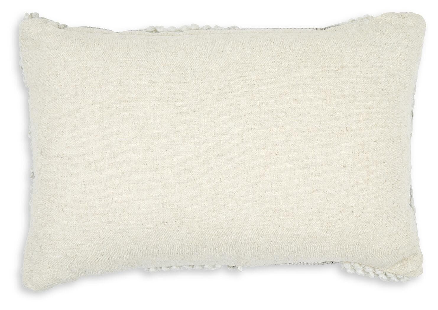 Standon Pillow — White & Black/Gray — view 4