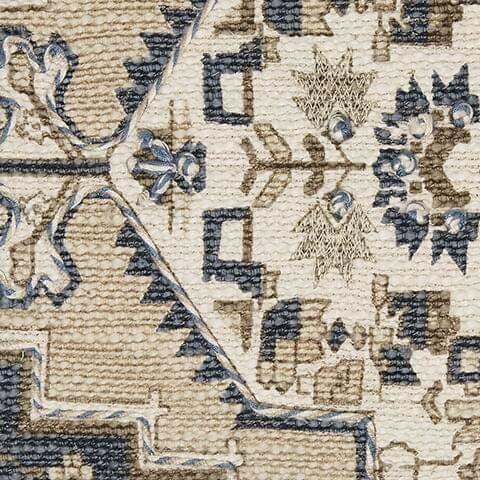 Winbury Pillow (Set of 4) — White, Blue & Brown/Beige — view 5