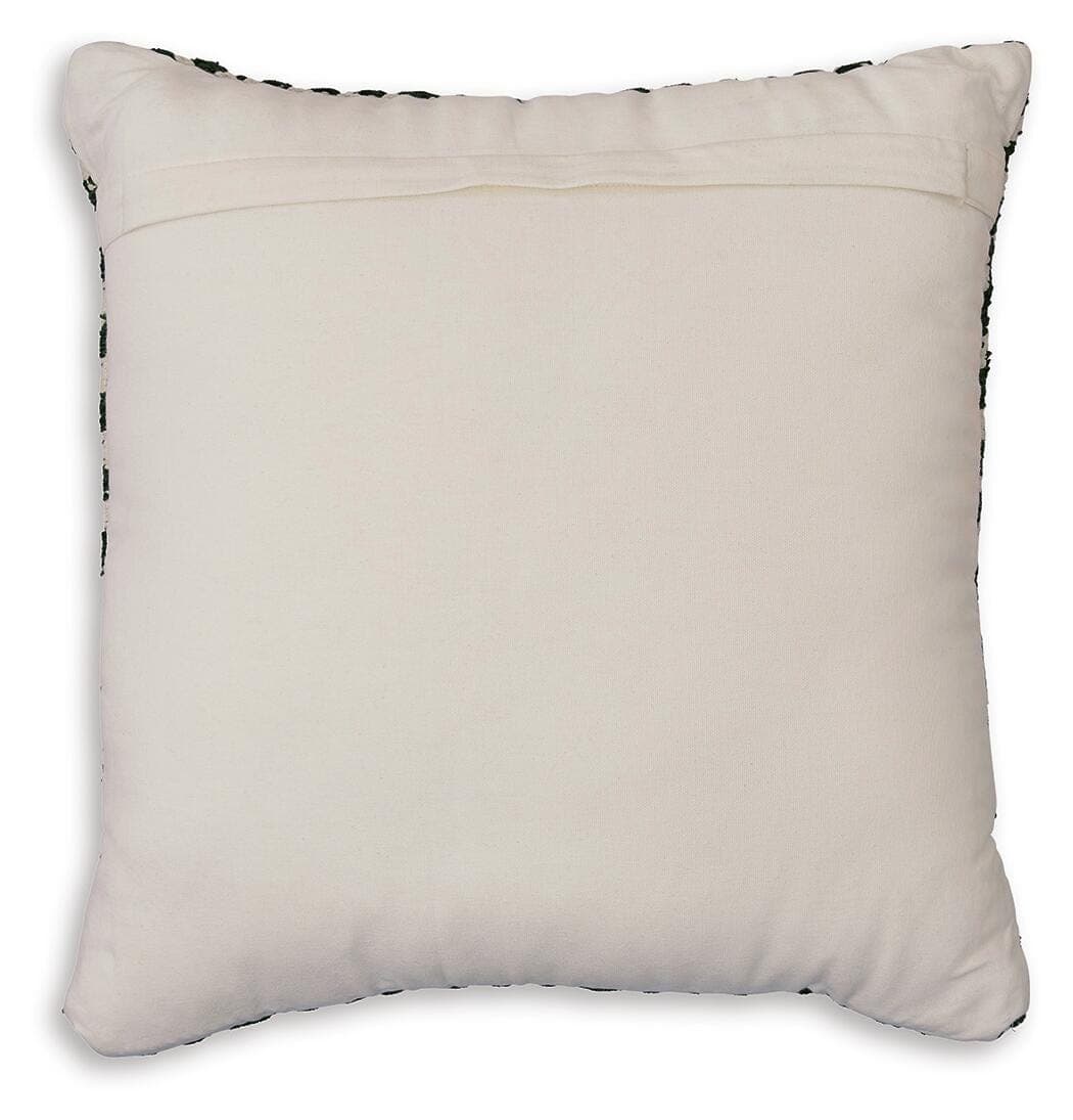 Digover Pillow (Set of 4) — White & Green — view 4