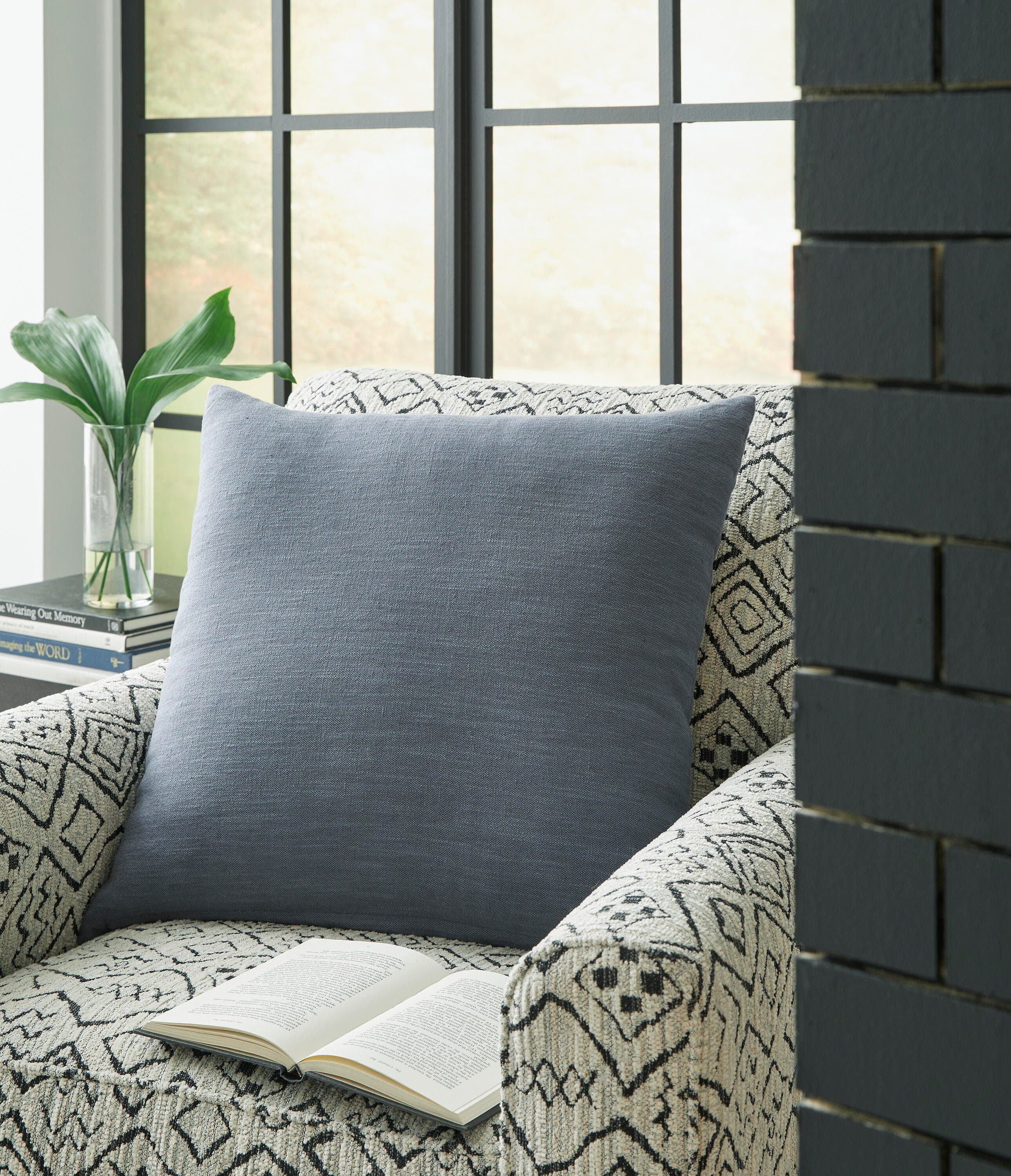 Thaneville Pillow (Set of 4) — Blue — view 2