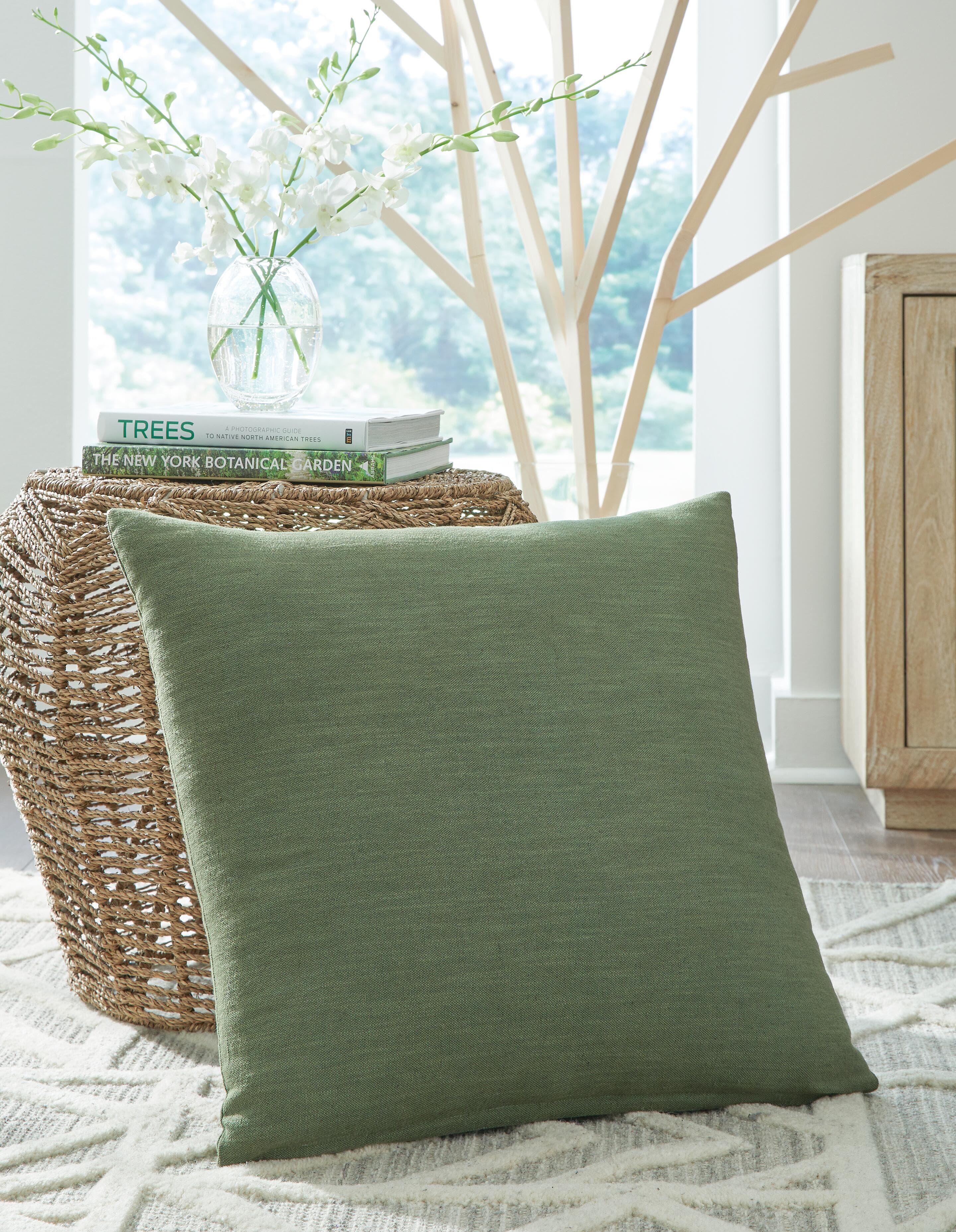 Thaneville Pillow (Set of 4) — Green — view 2