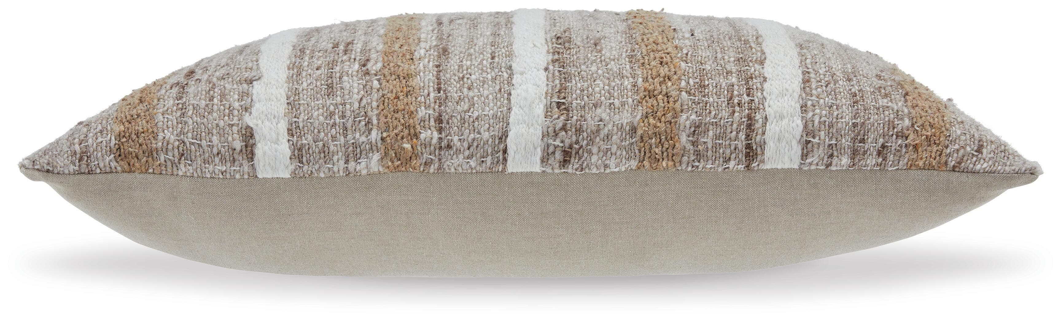 Benish Pillow (Set of 4) — White & Brown/Beige — view 3