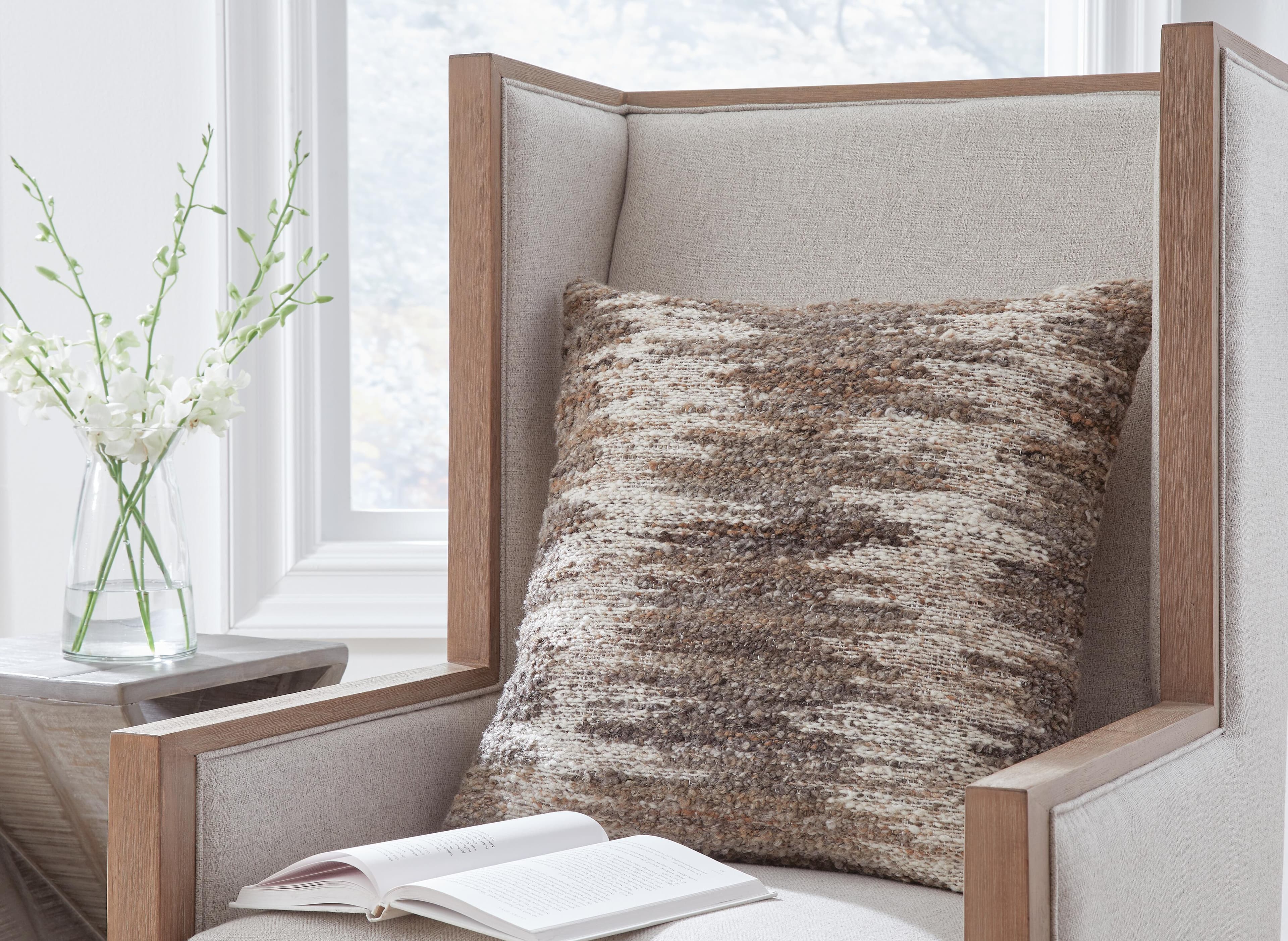 Nealton Pillow (Set of 4) — Brown/Beige — view 2