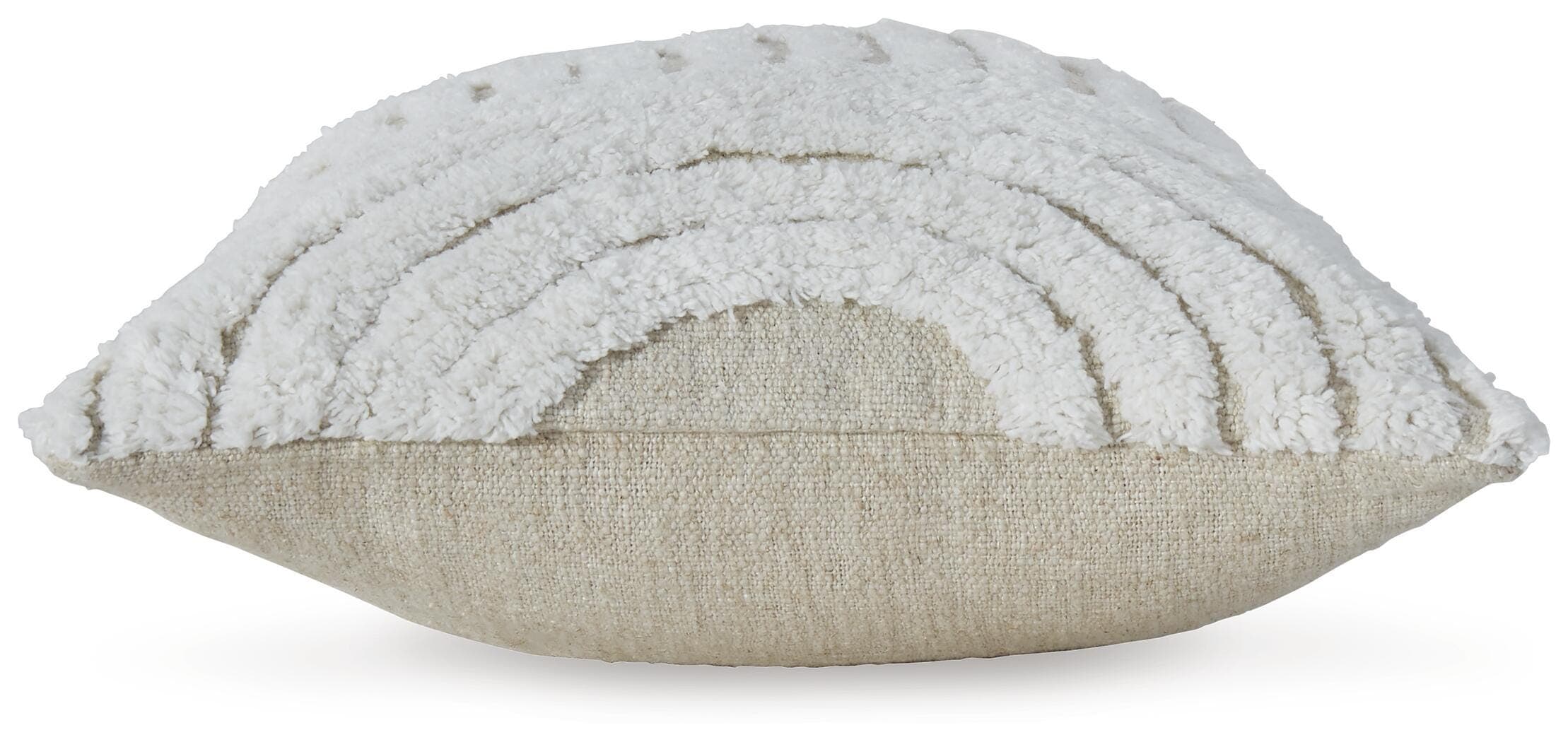 Farissen Pillow (Set of 4) — White & Brown/Beige — view 3