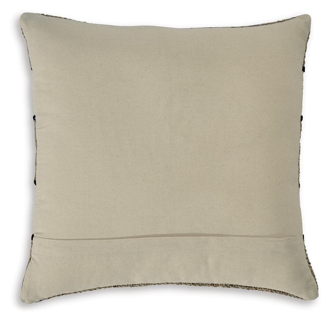 Rueford Pillow (Set of 4) — White & Brown/Beige — view 4