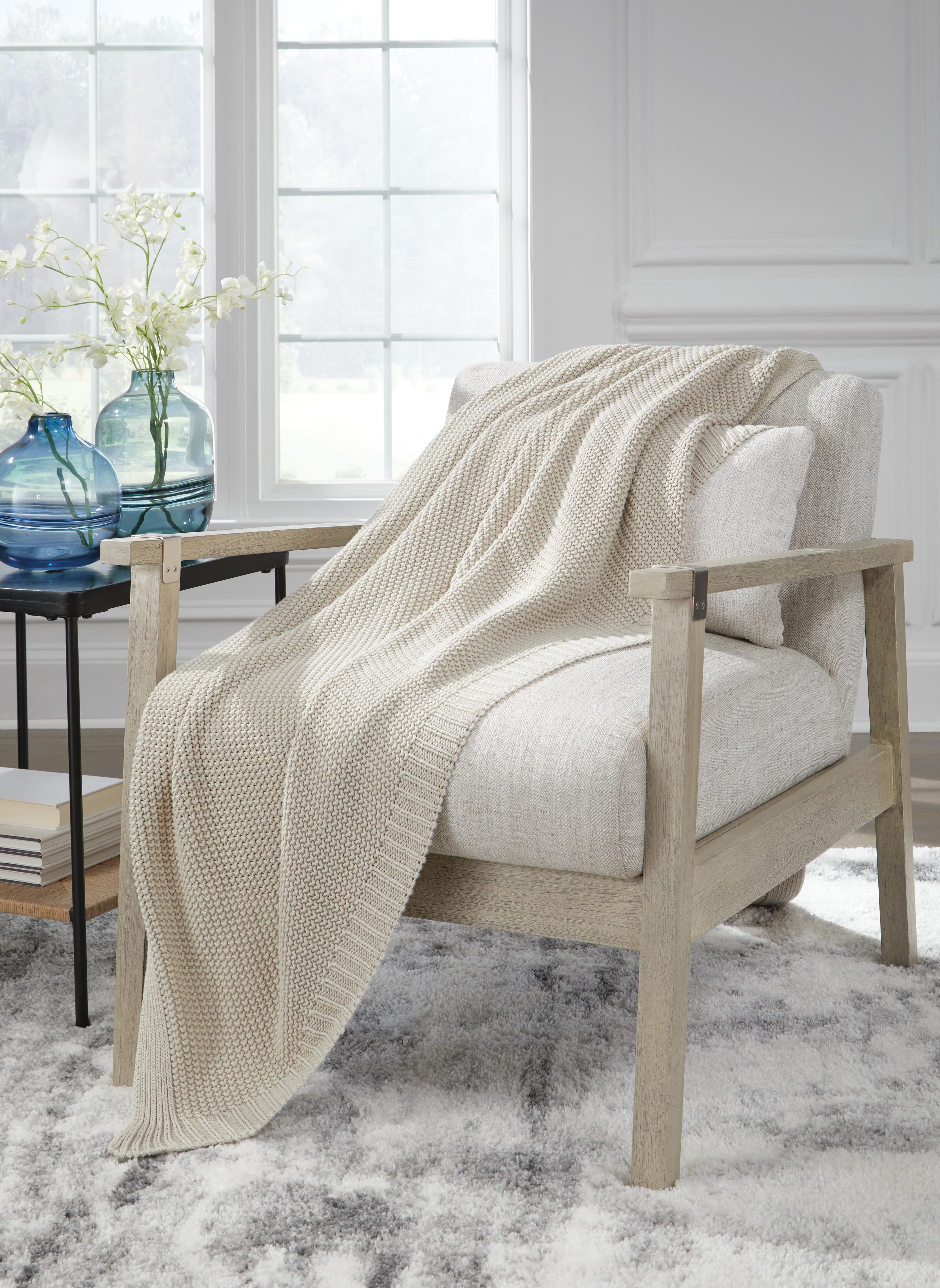 Gayelery Throw (Set of 3) — Brown/Beige — view 2