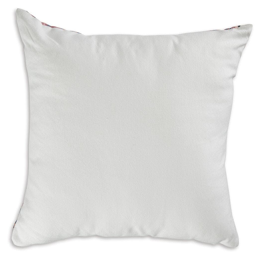 Kennick Pillow (Set of 4) — Yellow, Blue & Red/Burgundy — view 4