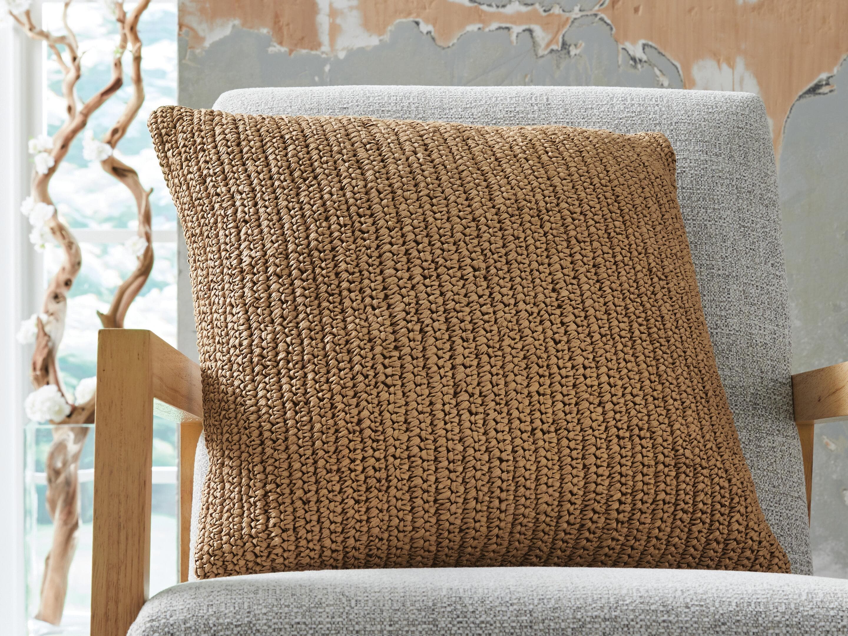 Habenvale Pillow (Set of 4) — Tan — view 2