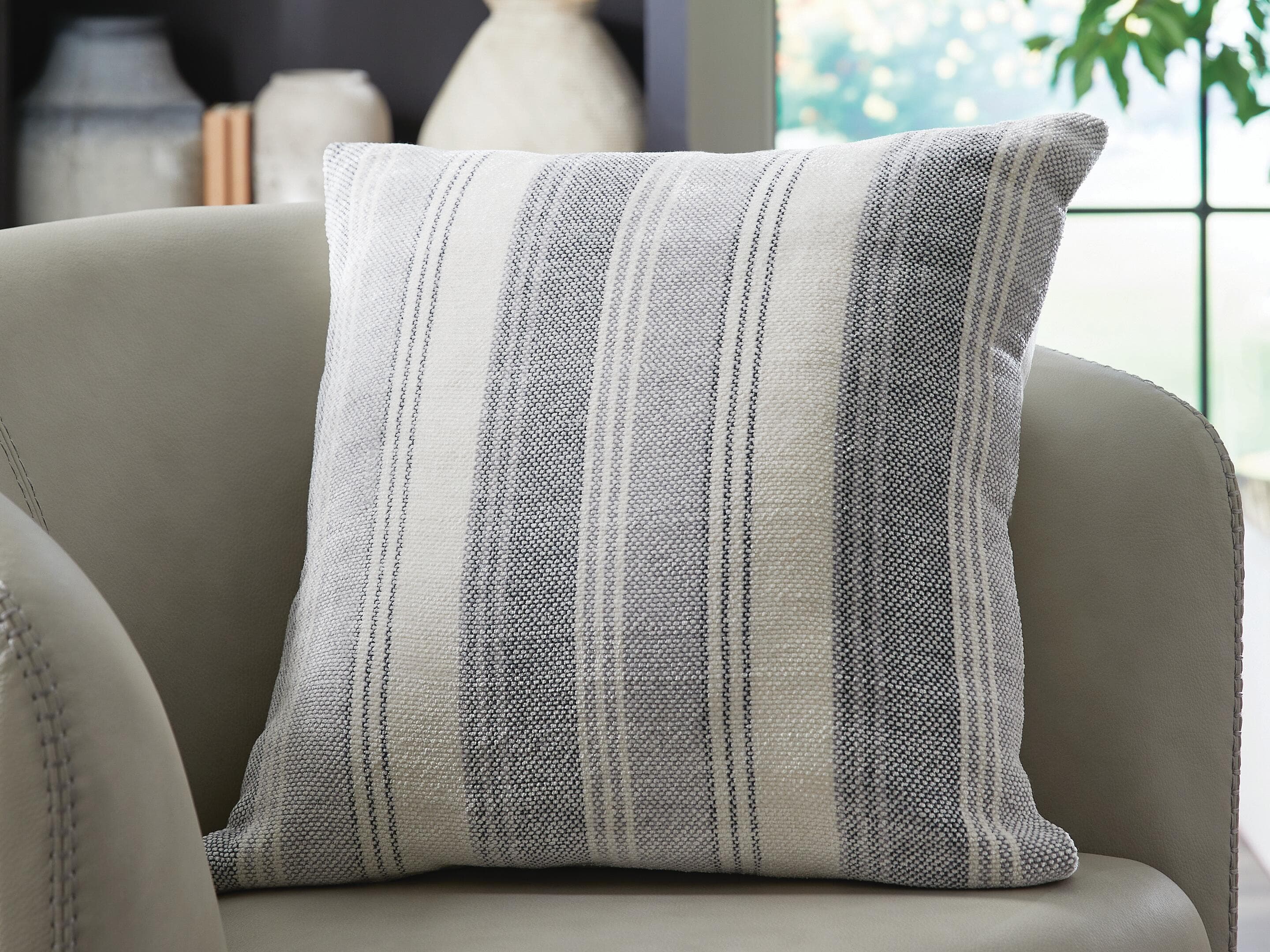 Adikus Pillow (Set of 4) — Blue/Gray/White — view 2