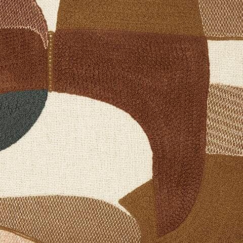 Hallam Pillow (Set of 4) — Sienna/Gold/Charcoal — view 5