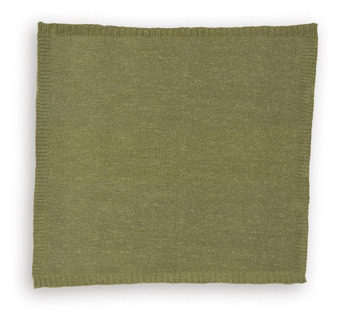 Anawood Throw (Set of 3) — Olive Green — view 3