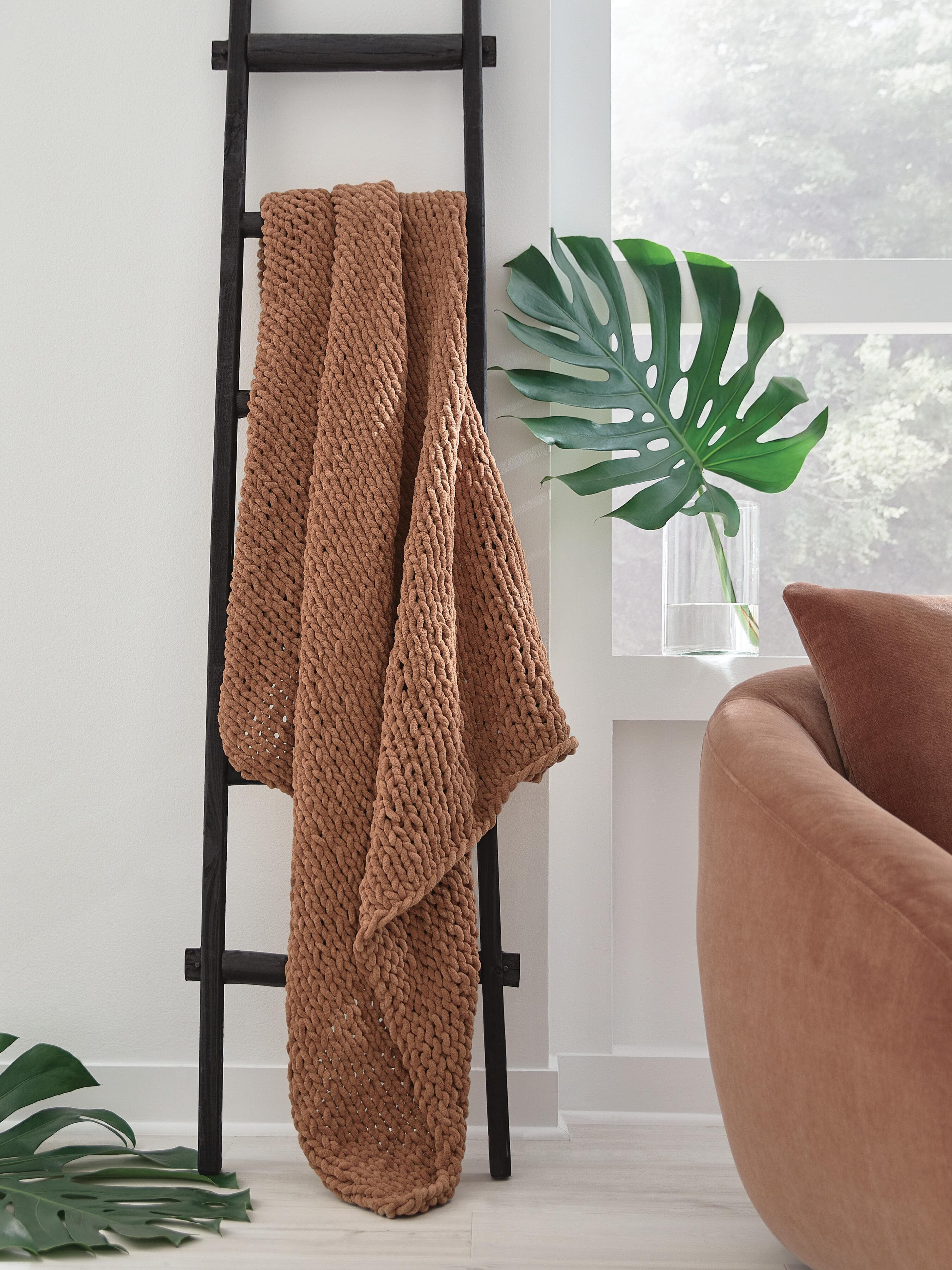 Chaddon Throw (Set of 3) — Sienna — view 2