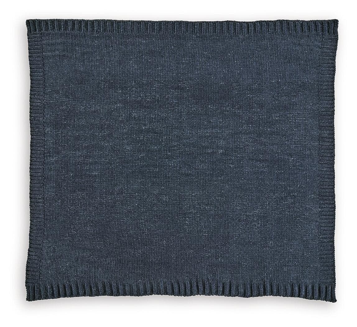 Anawood Throw (Set of 3) — Blue — view 3