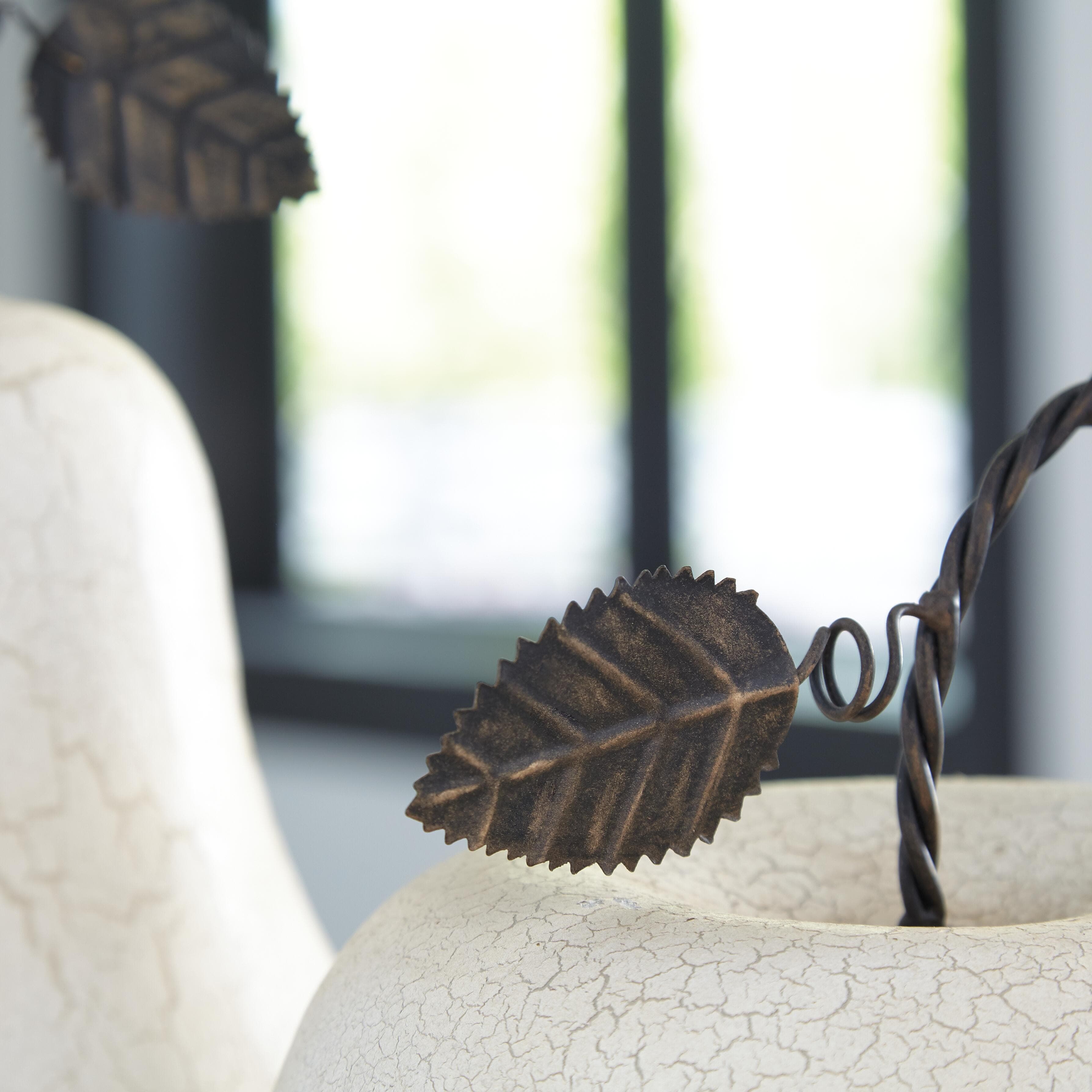 Bidelia Sculpture (Set of 2) — White — view 3