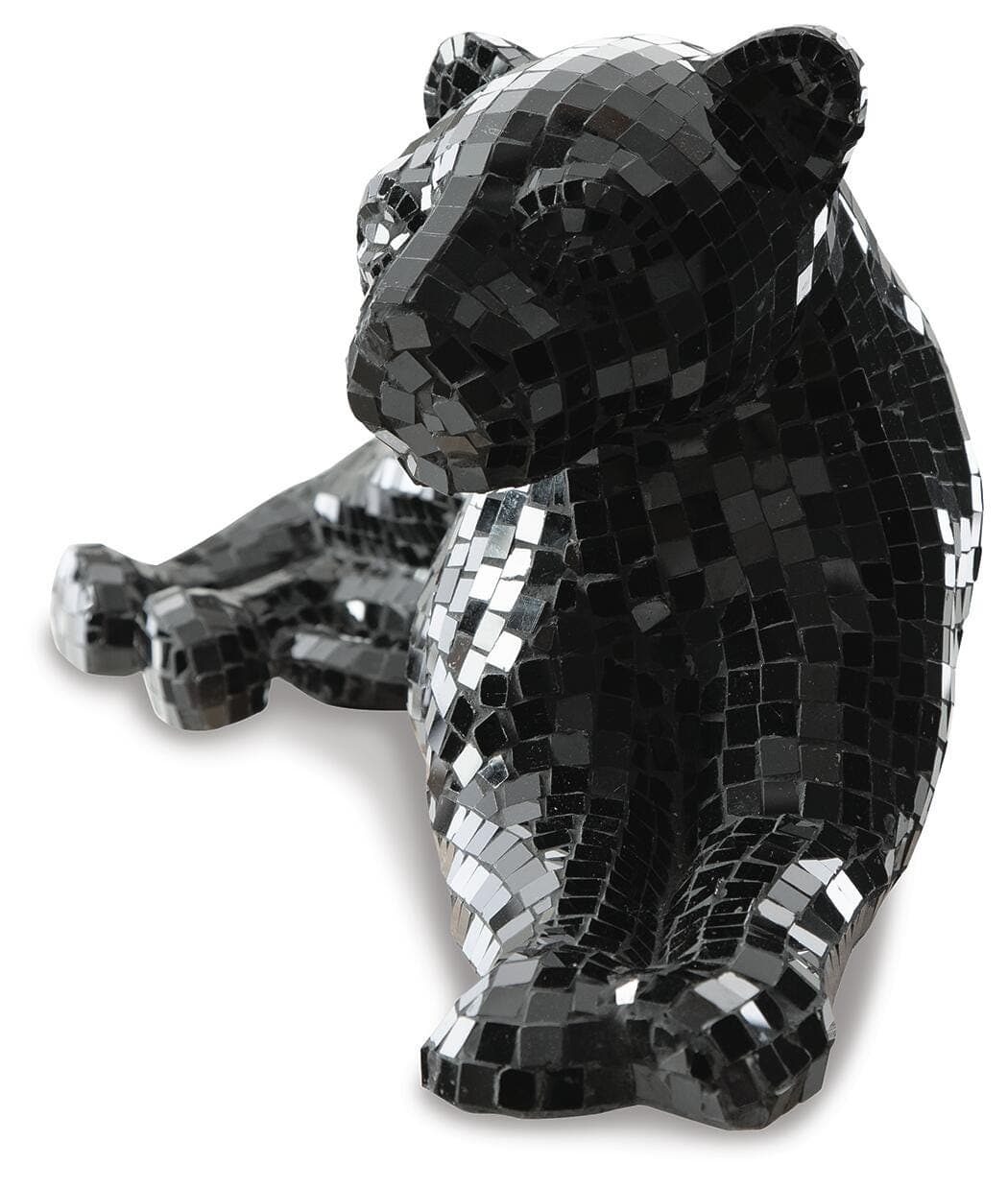 Drice Panther Sculpture — Black/Gray — view 3