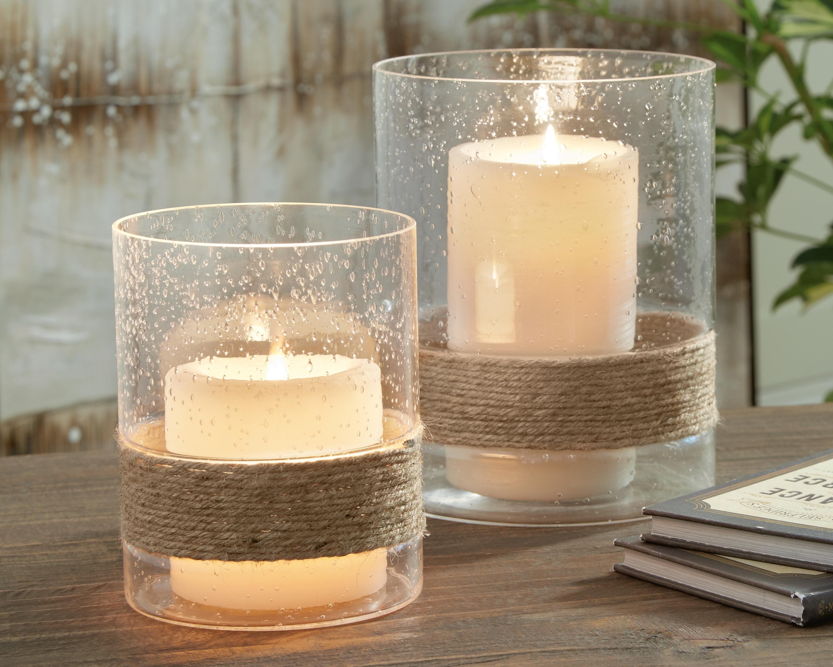 Eudocia Candle Holder (Set of 2) — Clear — view 2