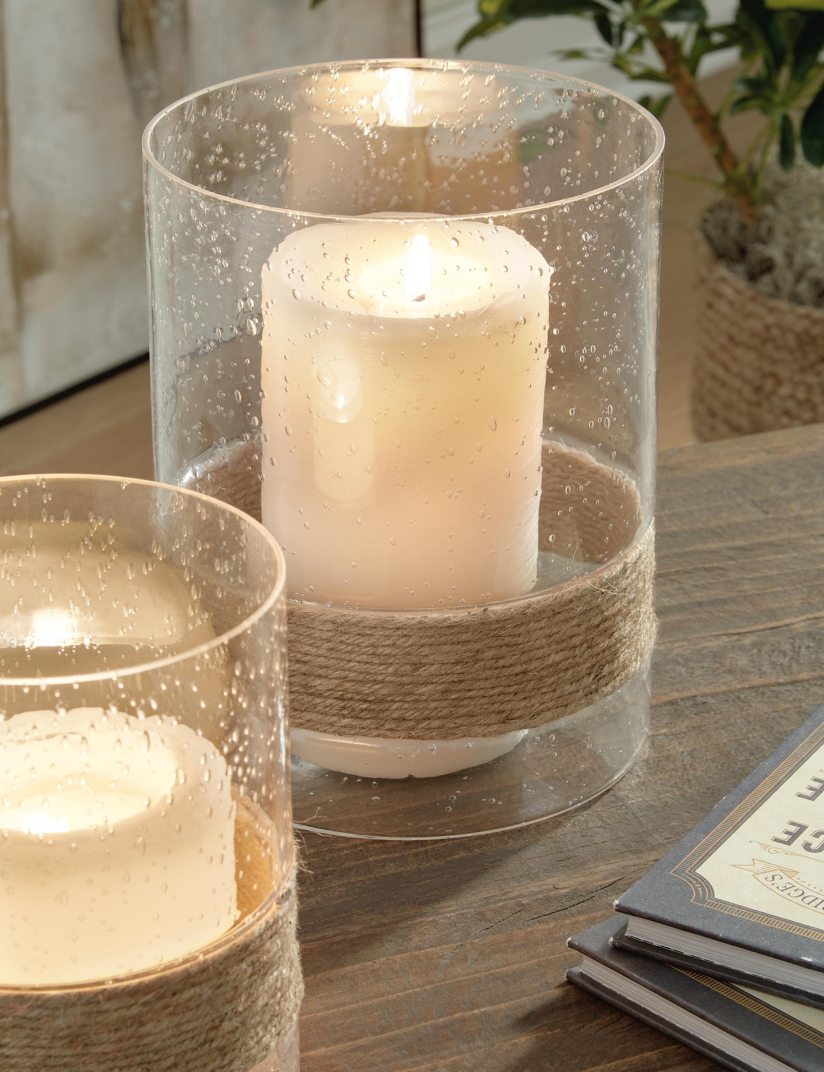 Eudocia Candle Holder (Set of 2) — Clear — view 3