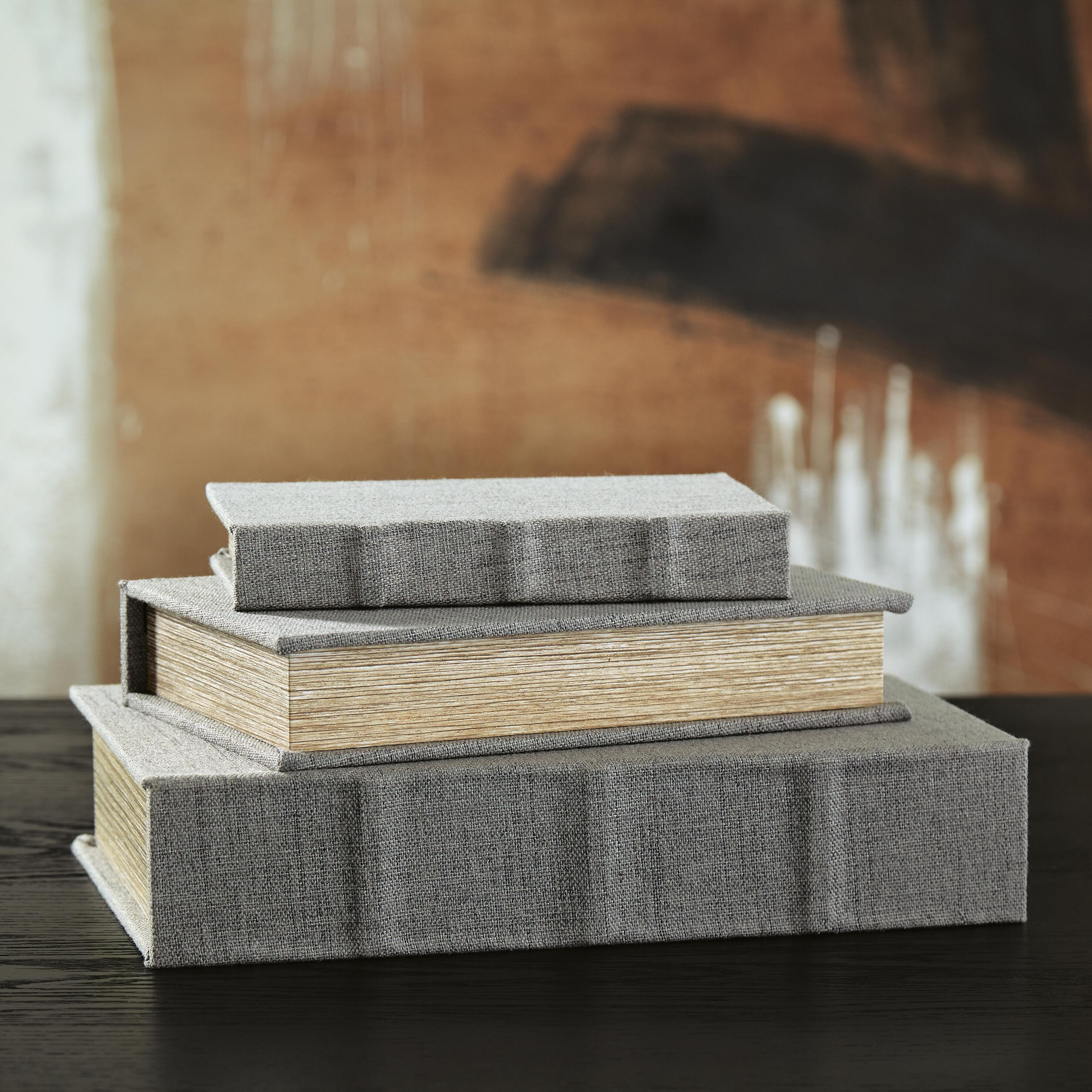 Jolina Box (Set of 3) — Black/Gray — view 2