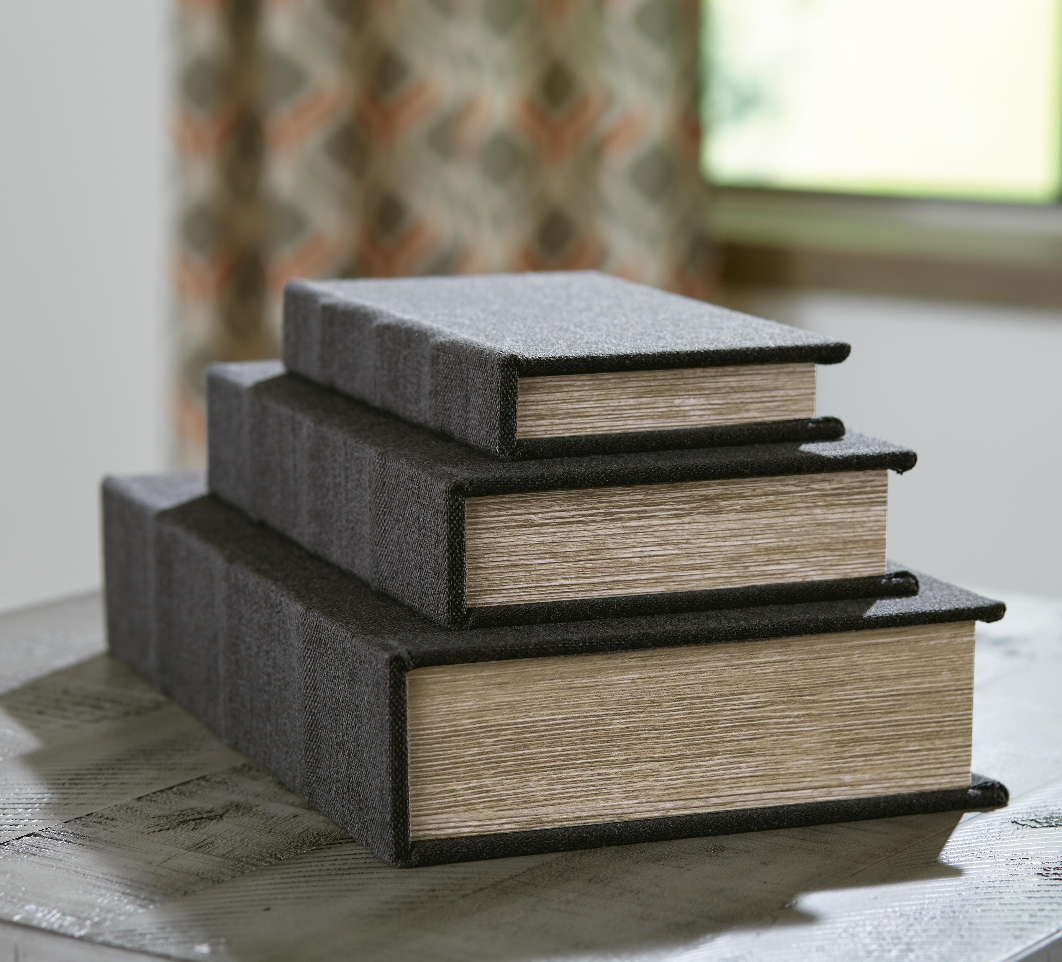 Jolina Box (Set of 3) — Black/Gray — view 2