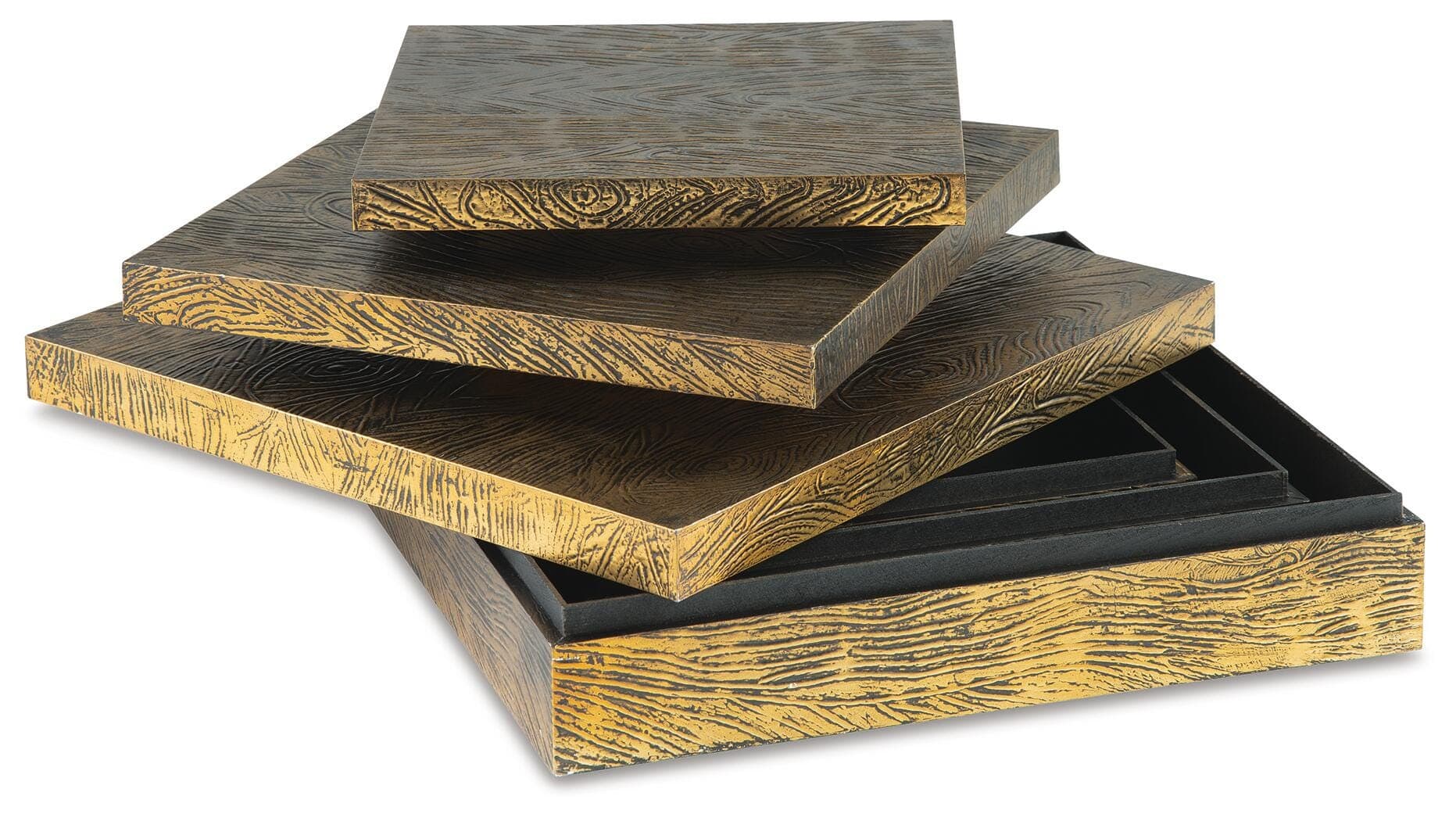 Keldy Box (Set of 3) — Brown/Beige — view 3